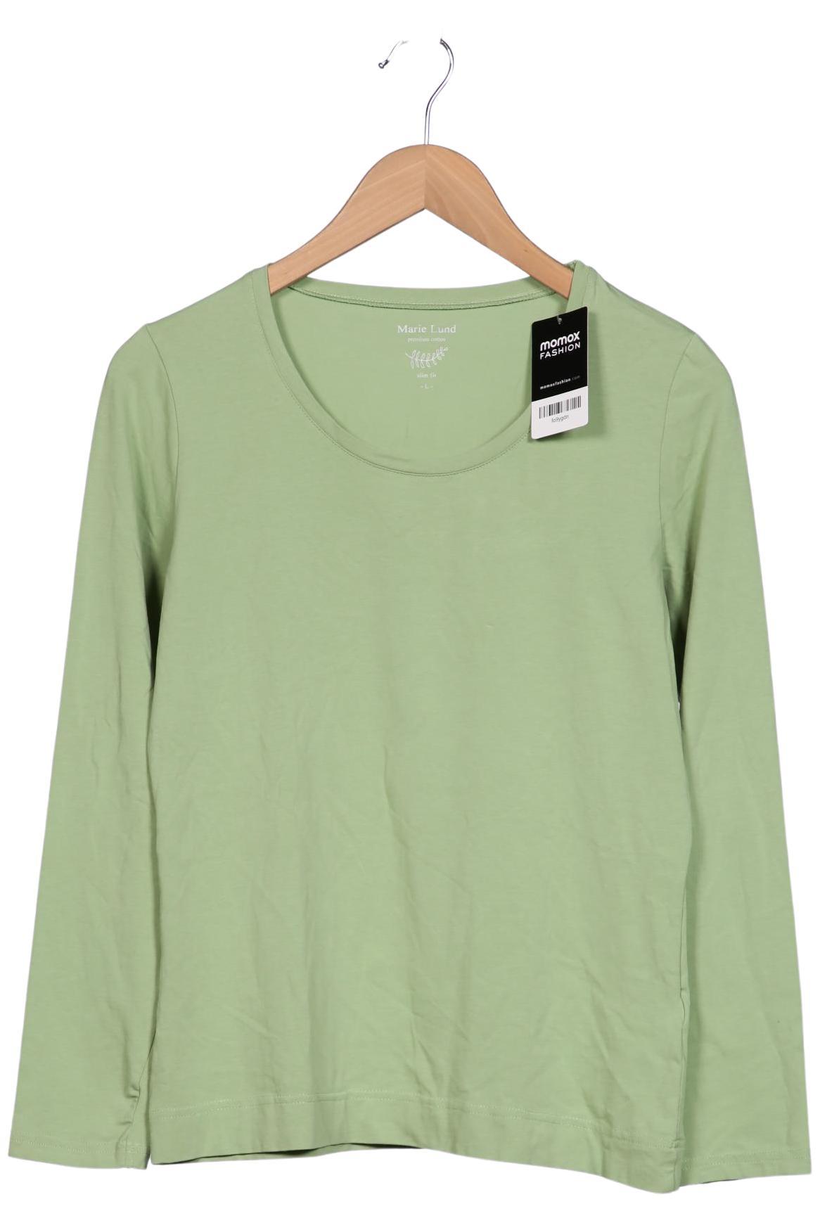 

Marie Lund Damen Langarmshirt, hellgrün, Gr. 42