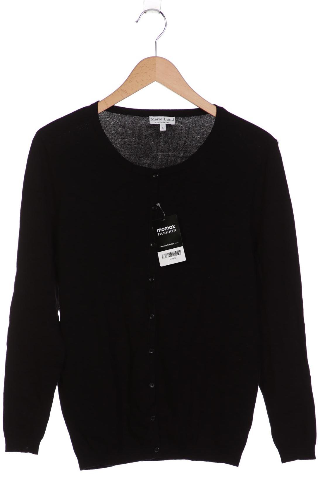 

Marie Lund Damen Strickjacke, schwarz, Gr. 42