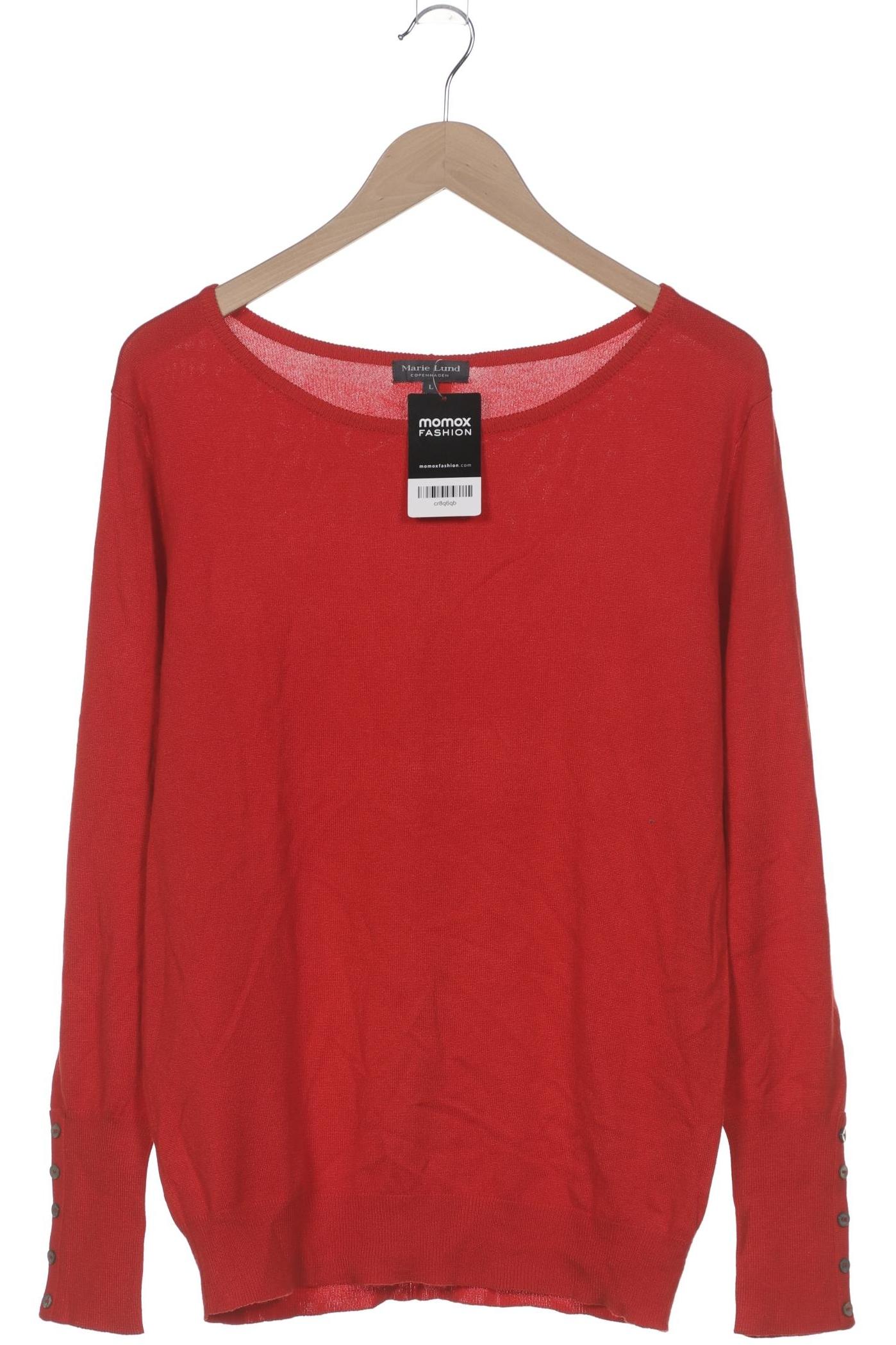

Marie Lund Damen Pullover, rot, Gr. 42