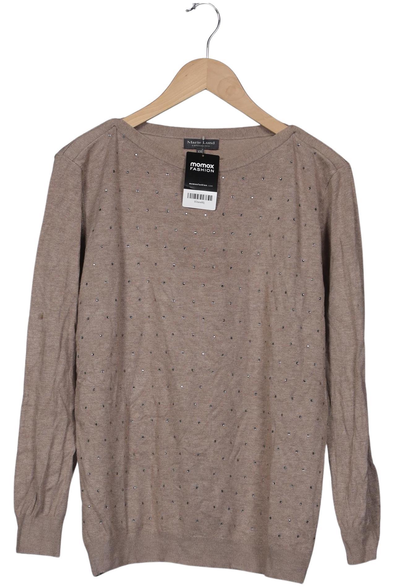 

Marie Lund Damen Pullover, braun, Gr. 46