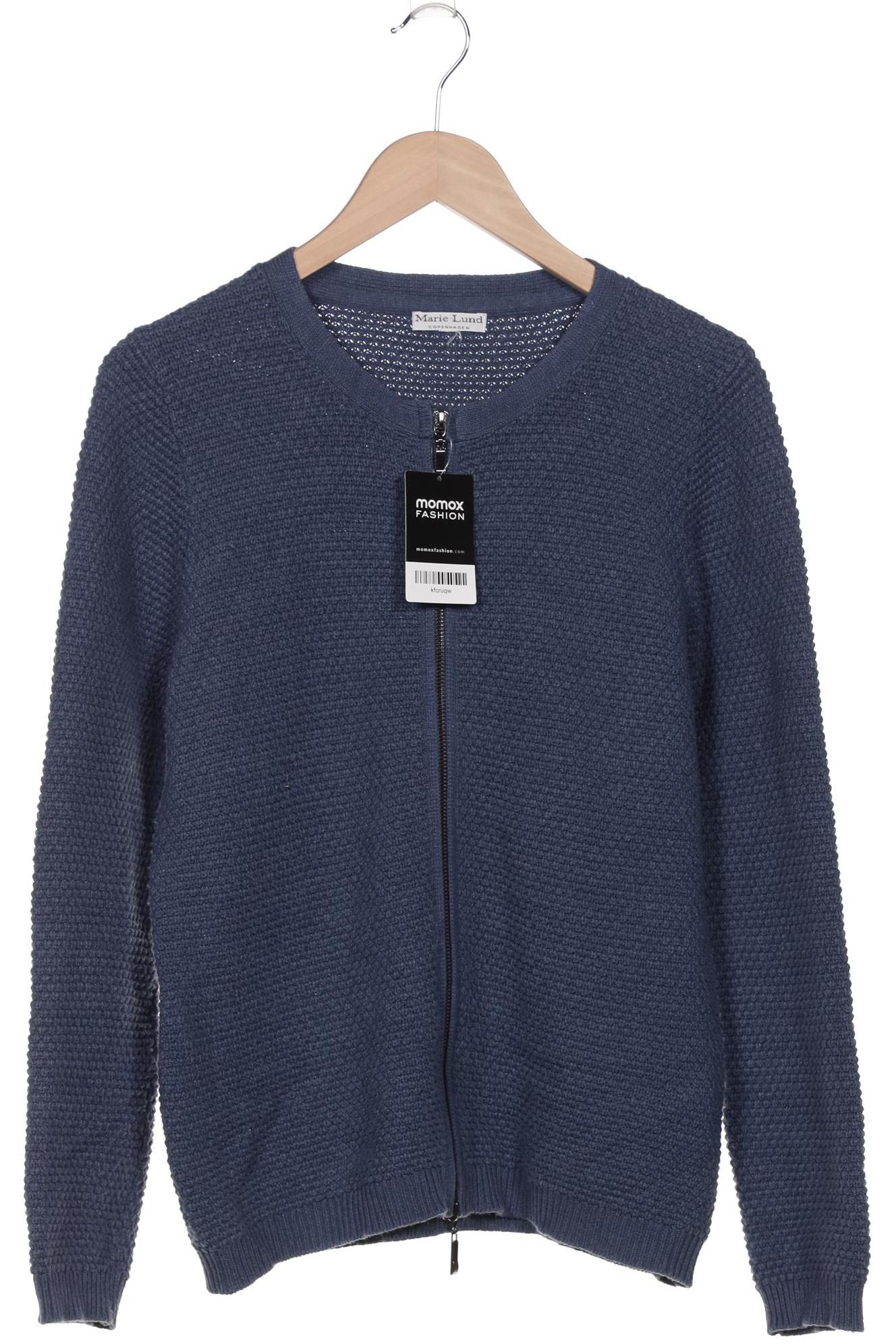 

Marie Lund Damen Strickjacke, blau, Gr. 42