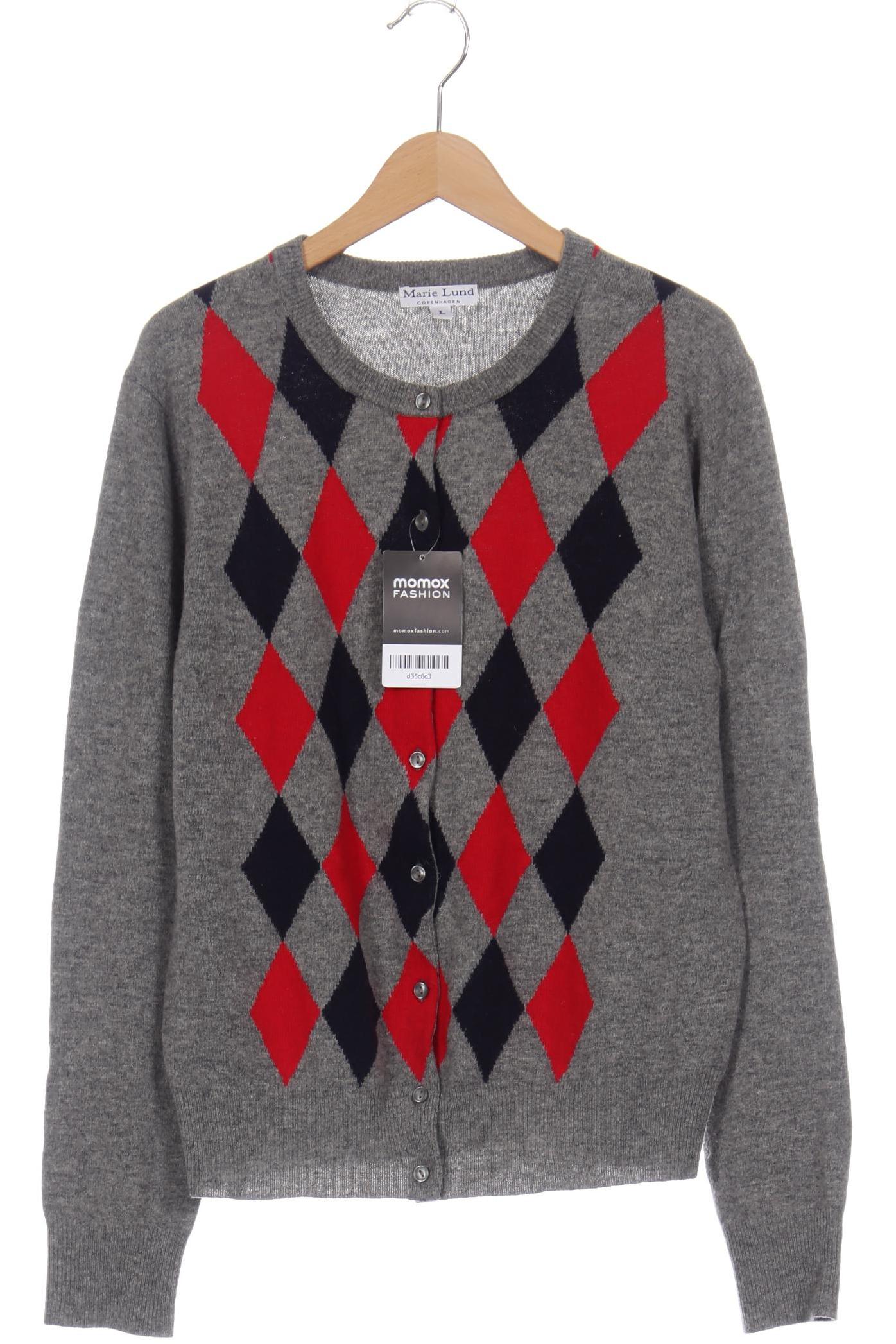 

Marie Lund Damen Strickjacke, grau, Gr. 42