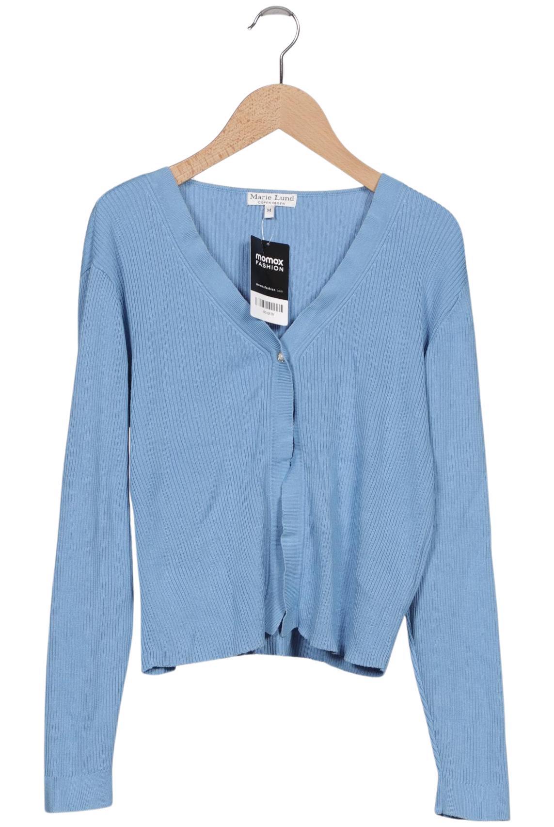

Marie Lund Damen Strickjacke, blau, Gr. 38