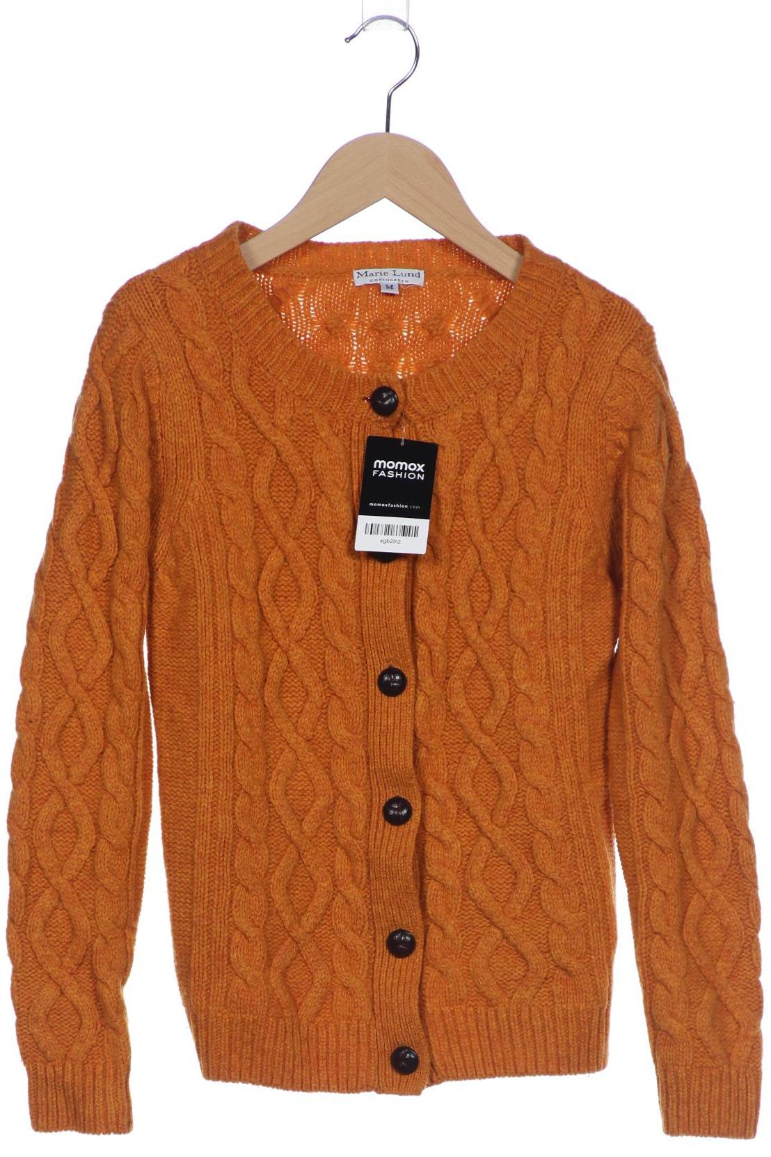 

Marie Lund Damen Strickjacke, orange, Gr. 38