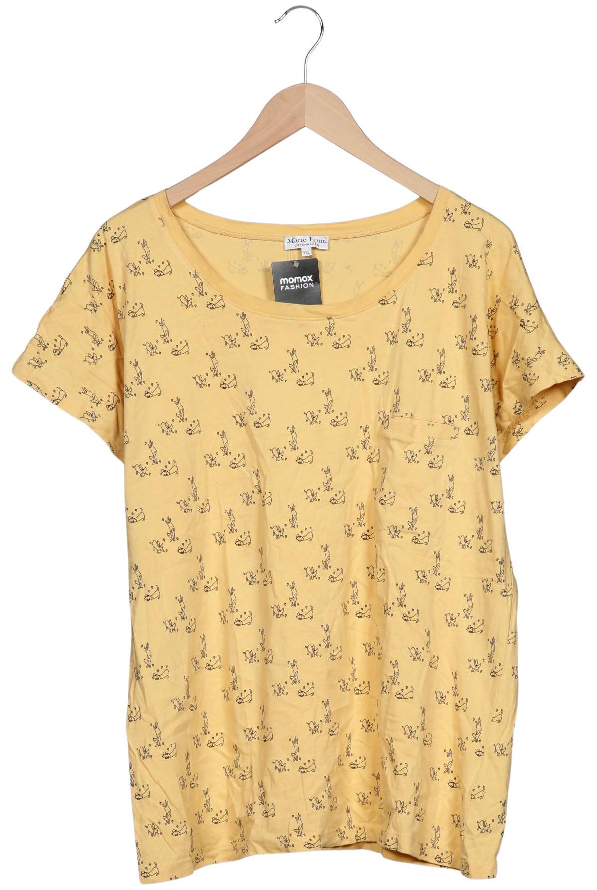 

Marie Lund Damen T-Shirt, gelb, Gr. 46
