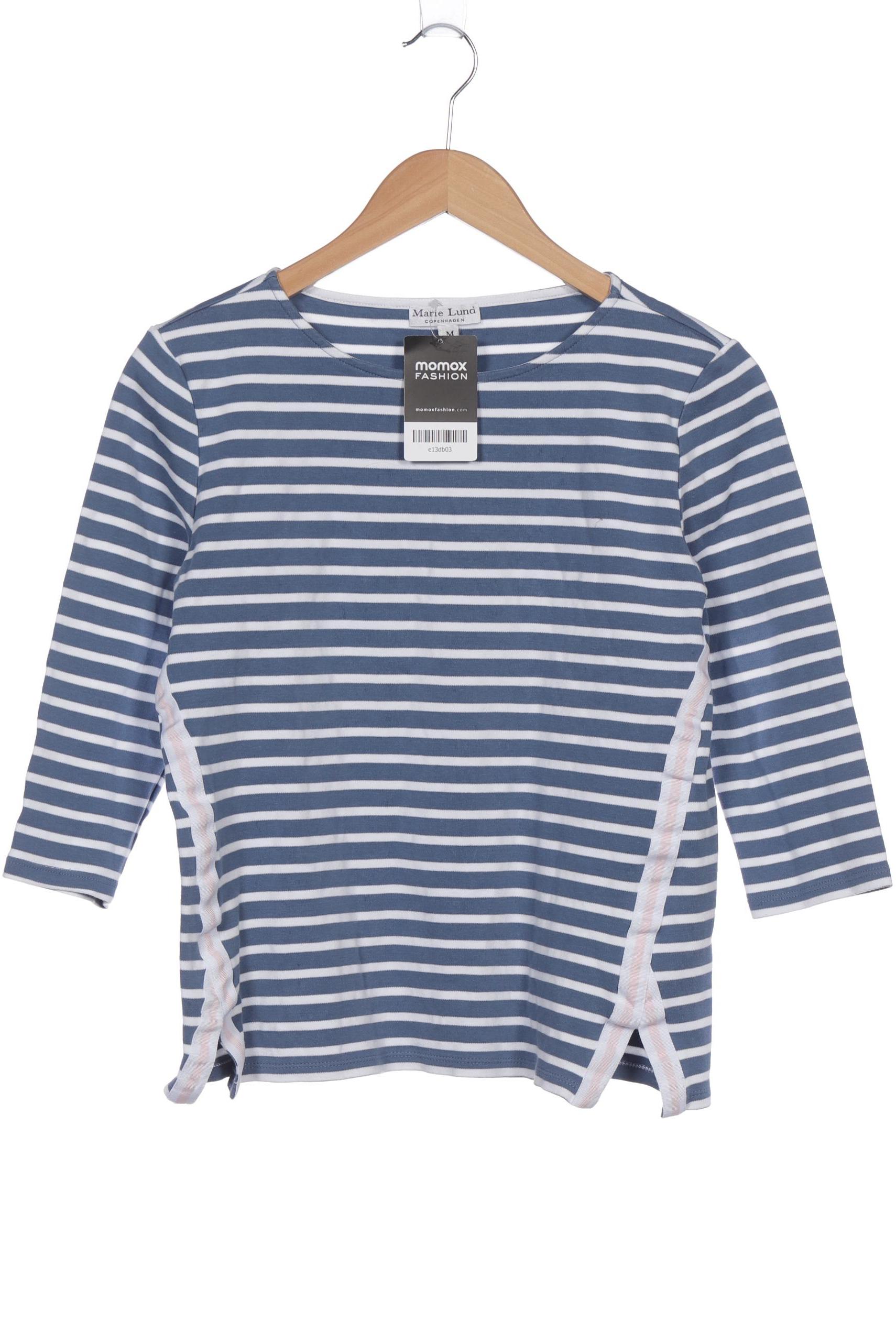 

Marie Lund Damen Langarmshirt, blau, Gr. 38