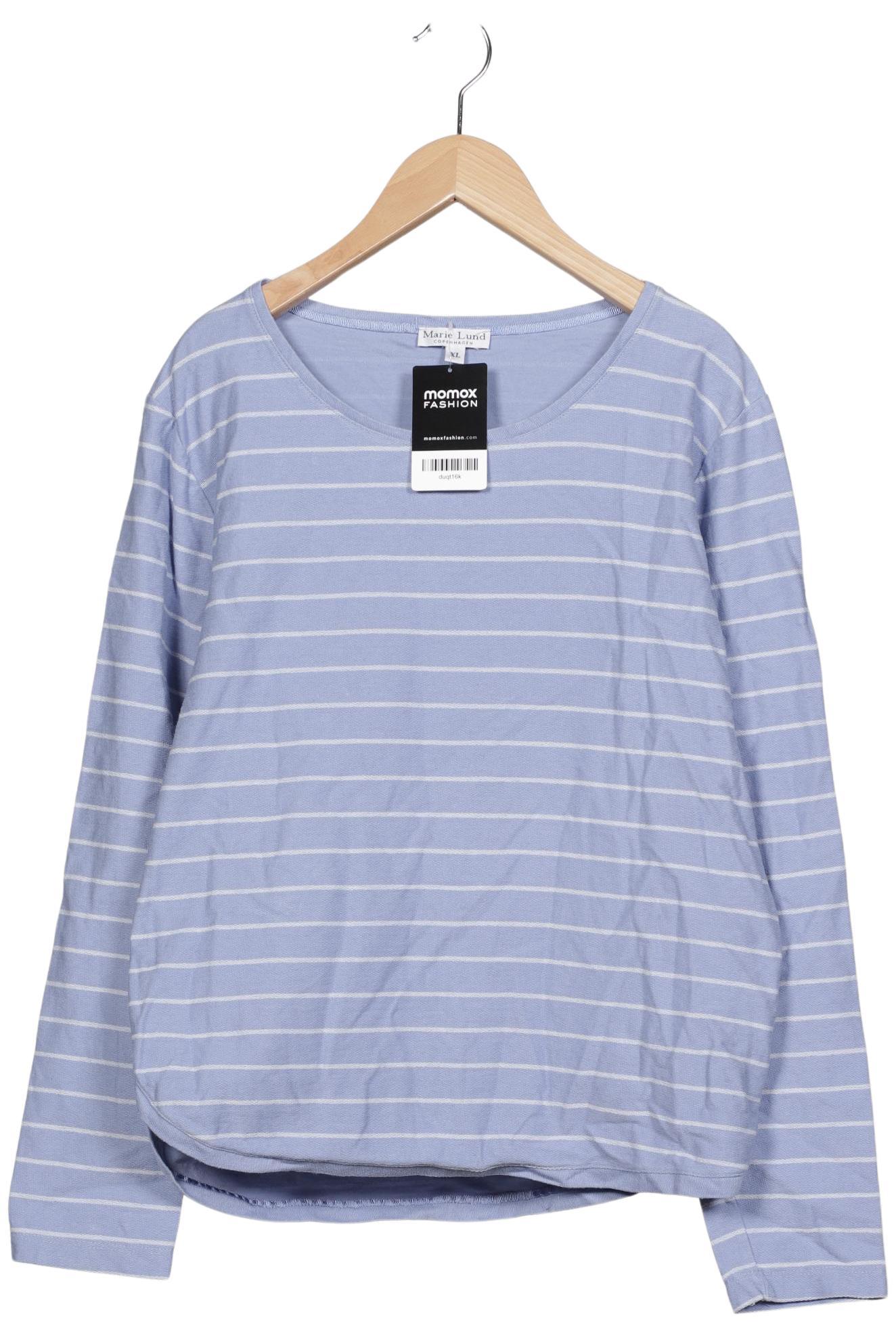 

Marie Lund Damen Langarmshirt, blau, Gr. 44