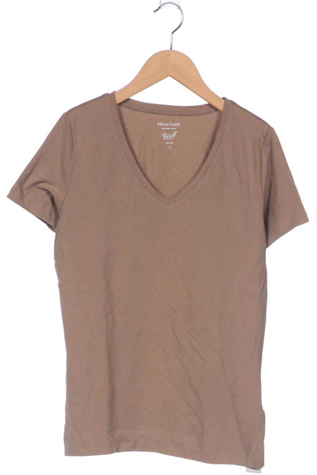 

Marie Lund Damen T-Shirt, braun, Gr. 42