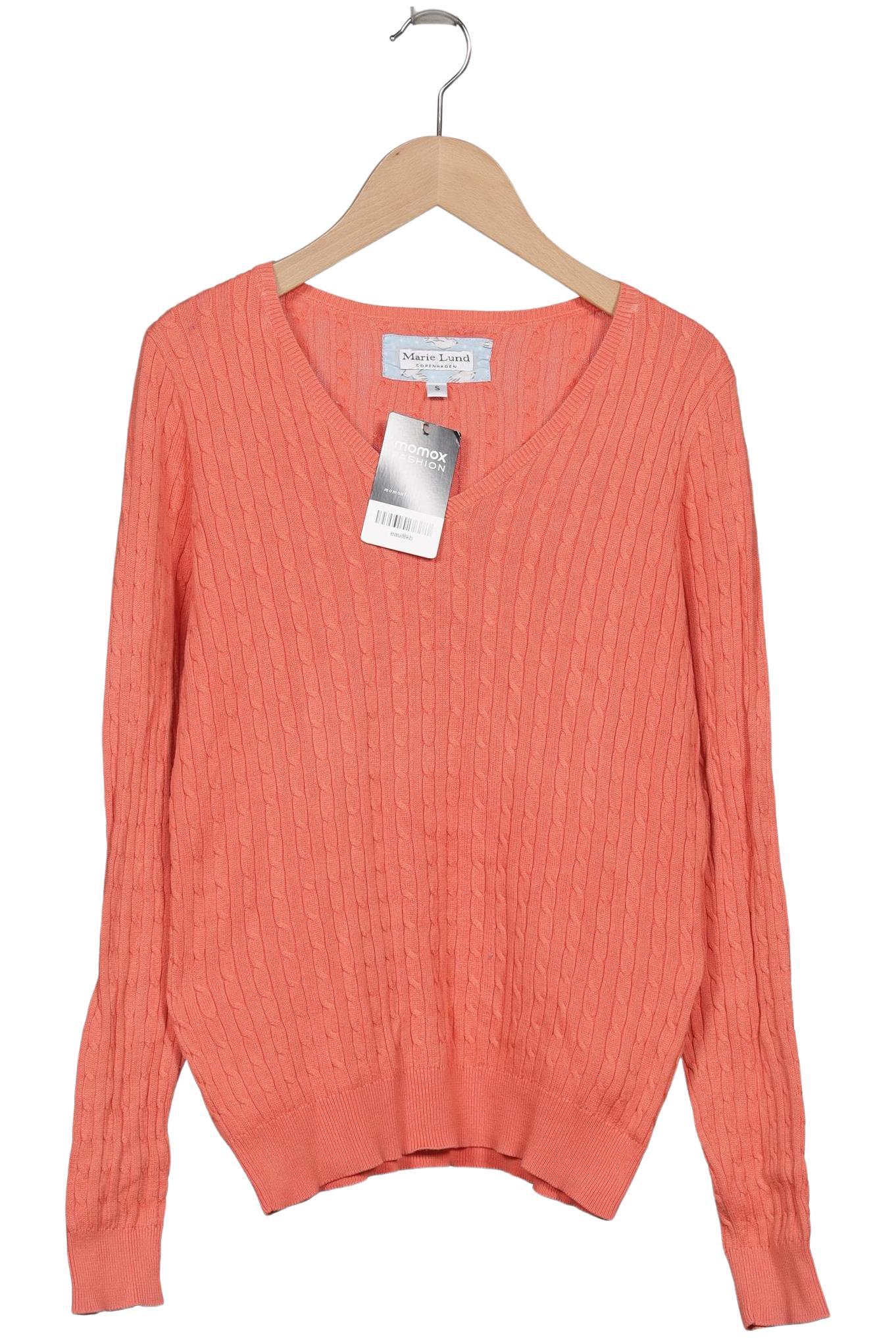 

Marie Lund Damen Pullover, orange, Gr. 36