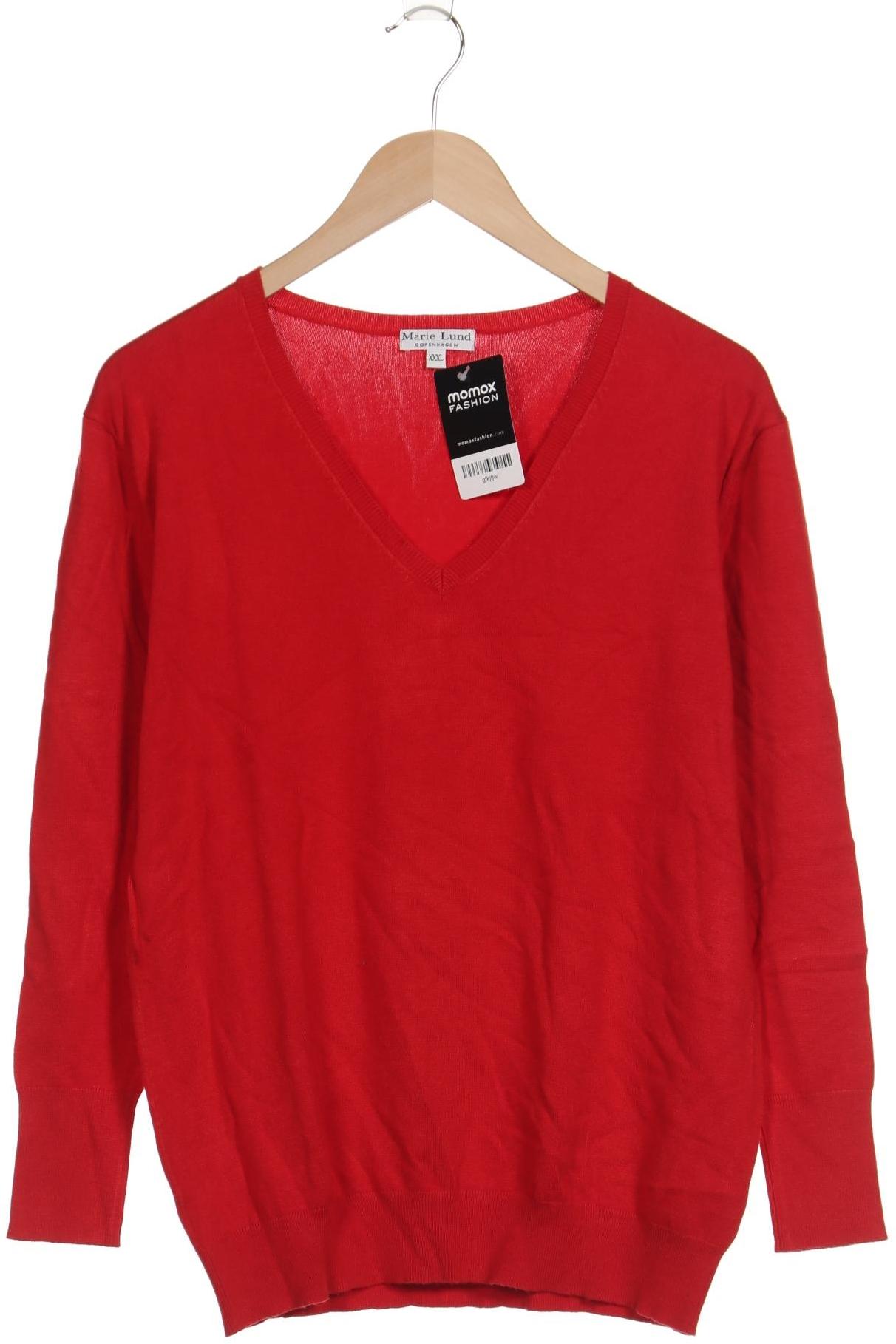 

Marie Lund Damen Pullover, rot, Gr. 48