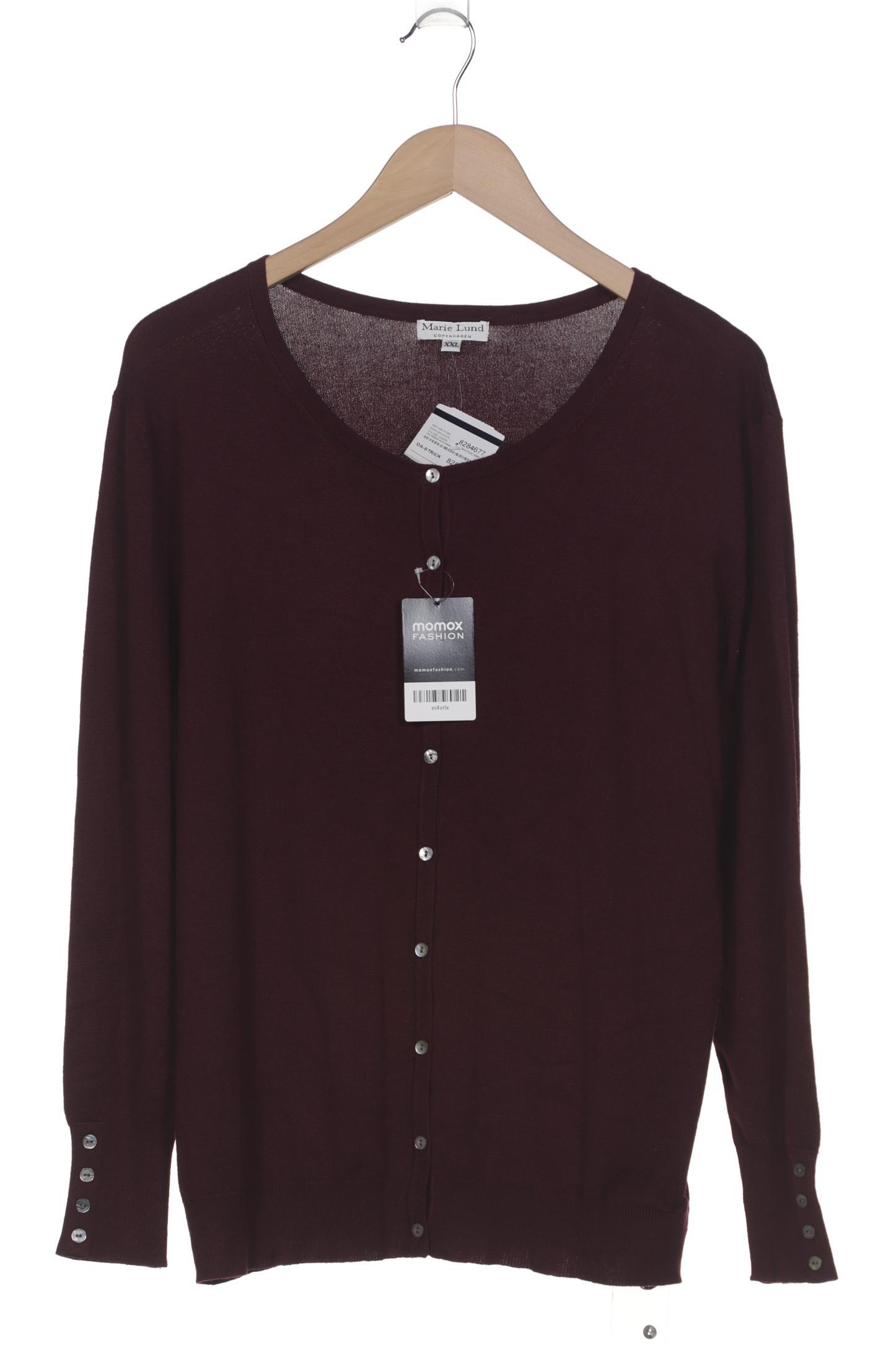 

Marie Lund Damen Strickjacke, bordeaux, Gr. 46
