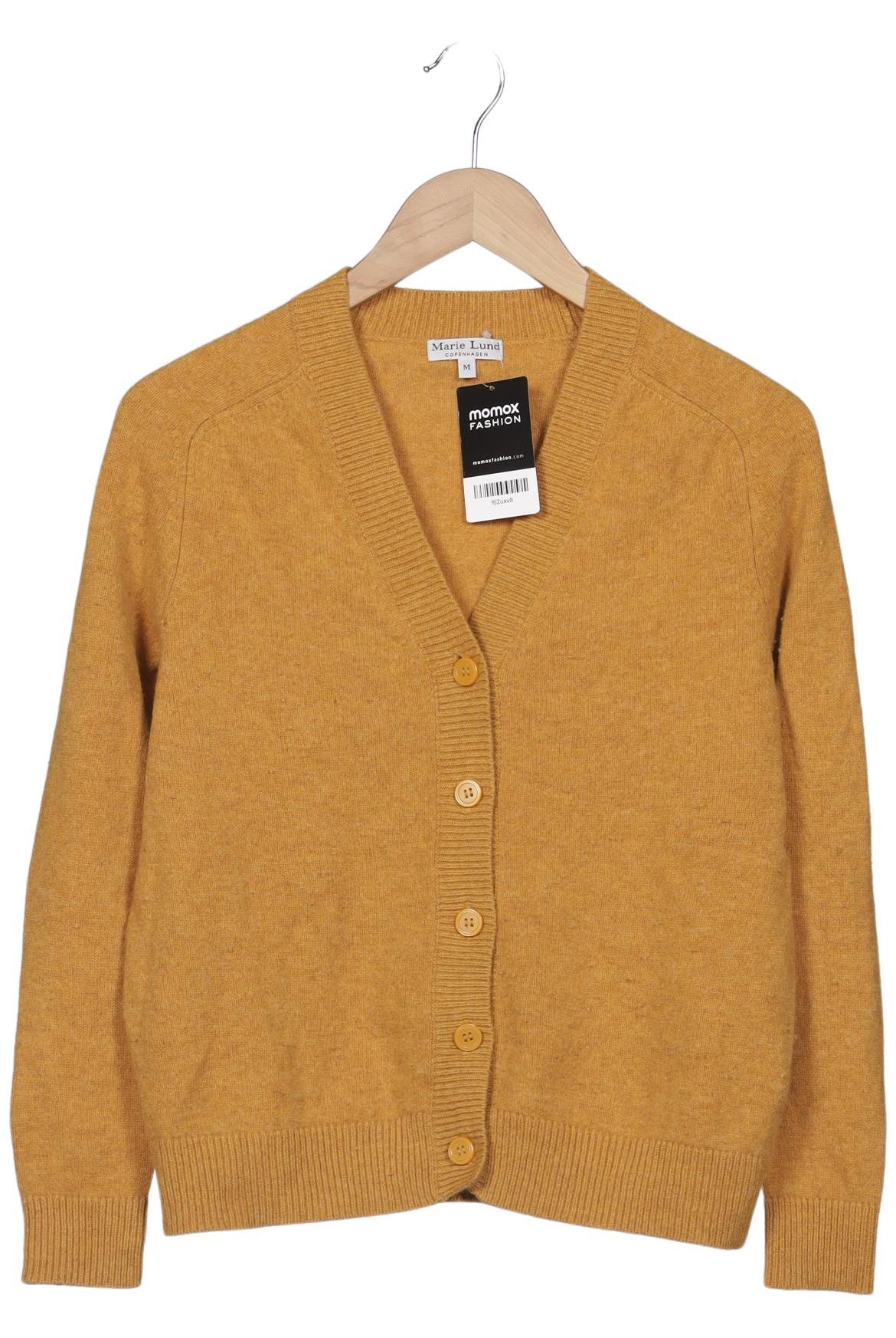 

Marie Lund Damen Strickjacke, gelb, Gr. 38