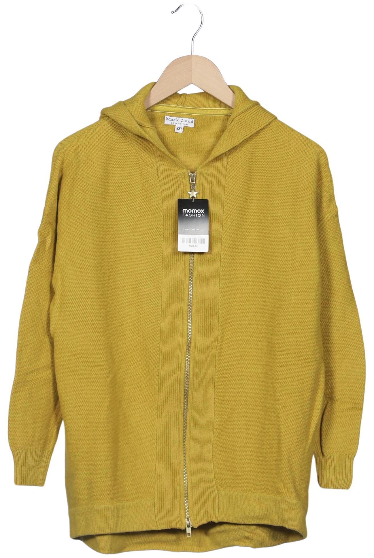 

Marie Lund Damen Strickjacke, gelb, Gr. 46