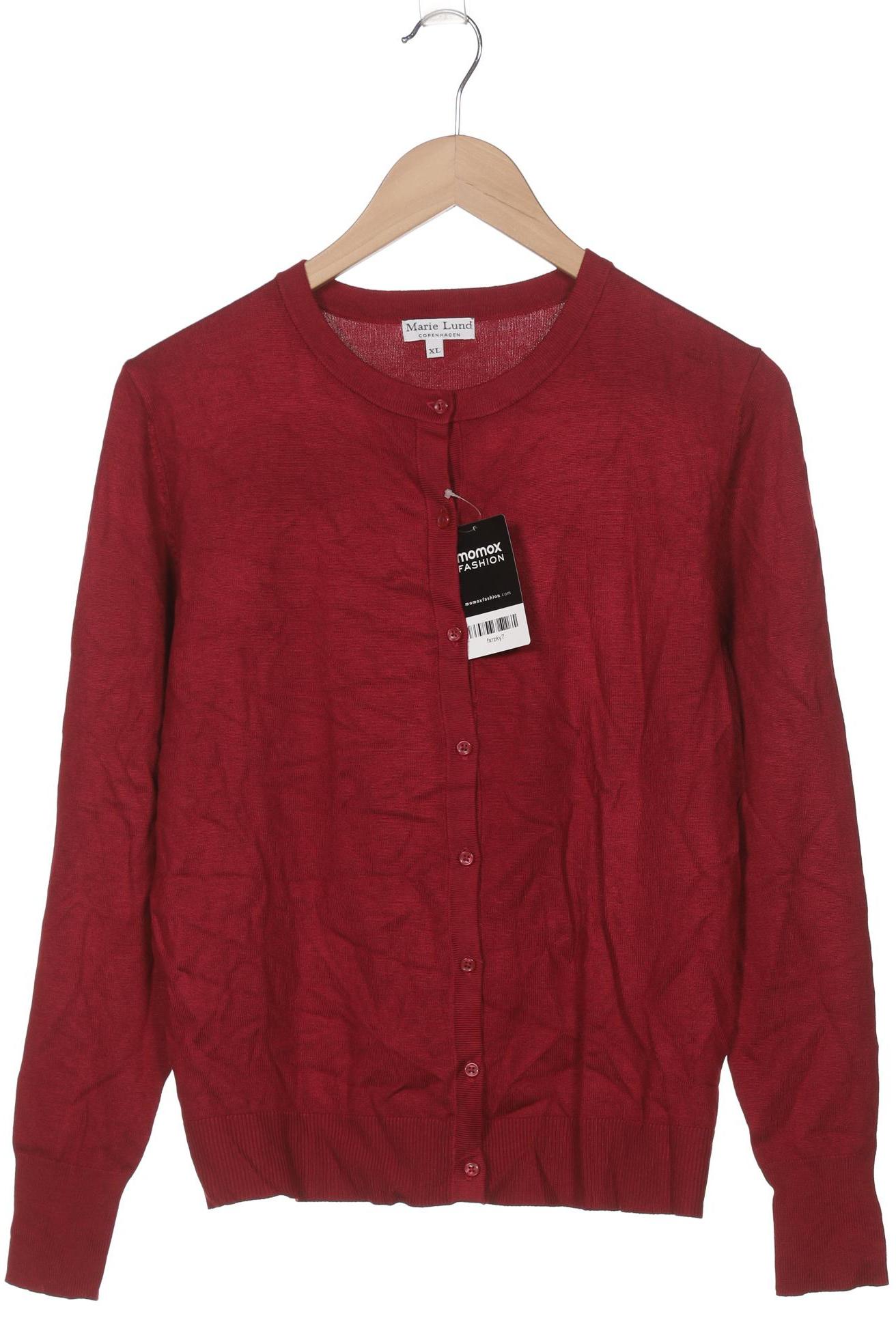 

Marie Lund Damen Strickjacke, bordeaux, Gr. 44