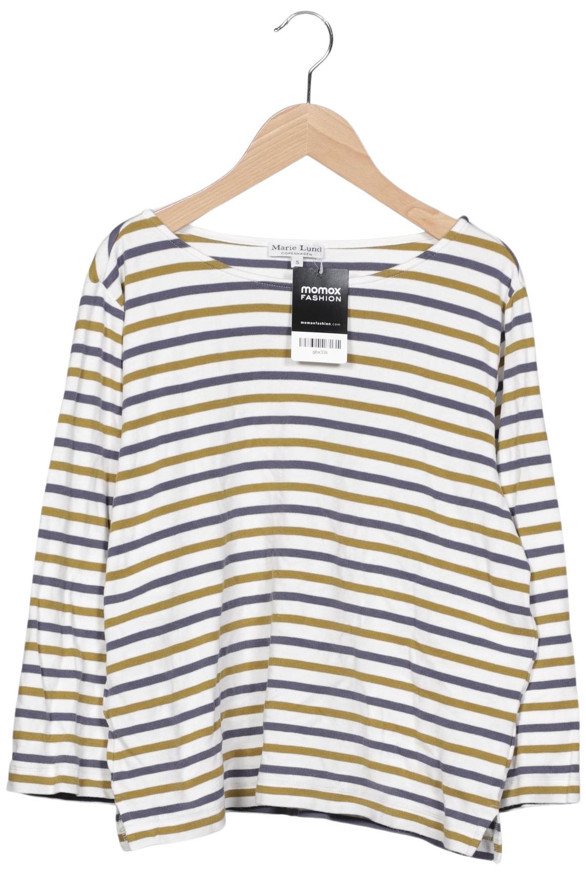 

Marie Lund Damen Langarmshirt, weiß, Gr. 36