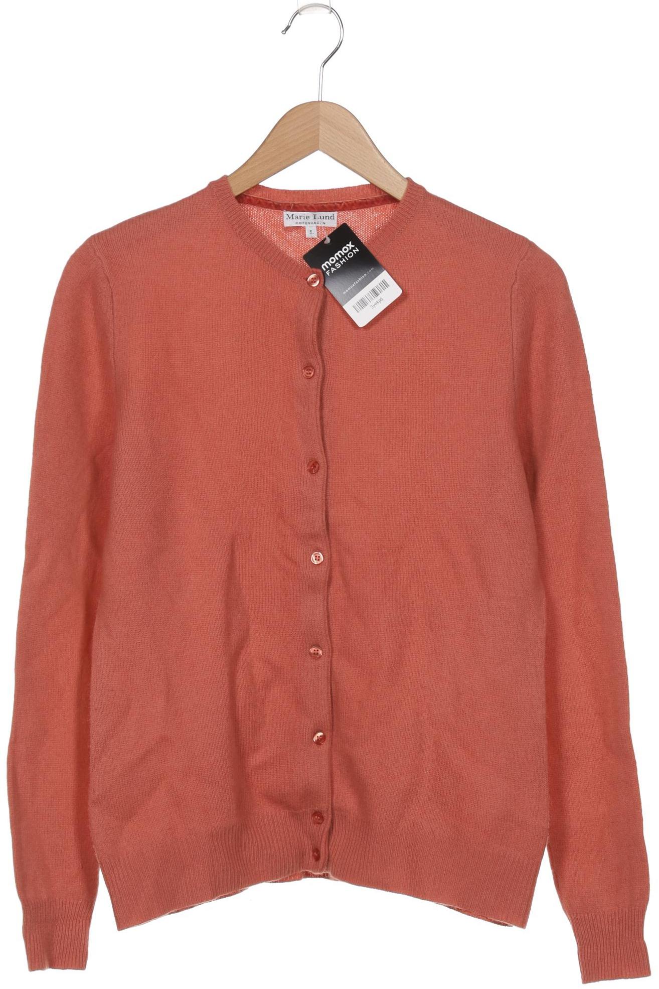 

Marie Lund Damen Strickjacke, orange, Gr. 42