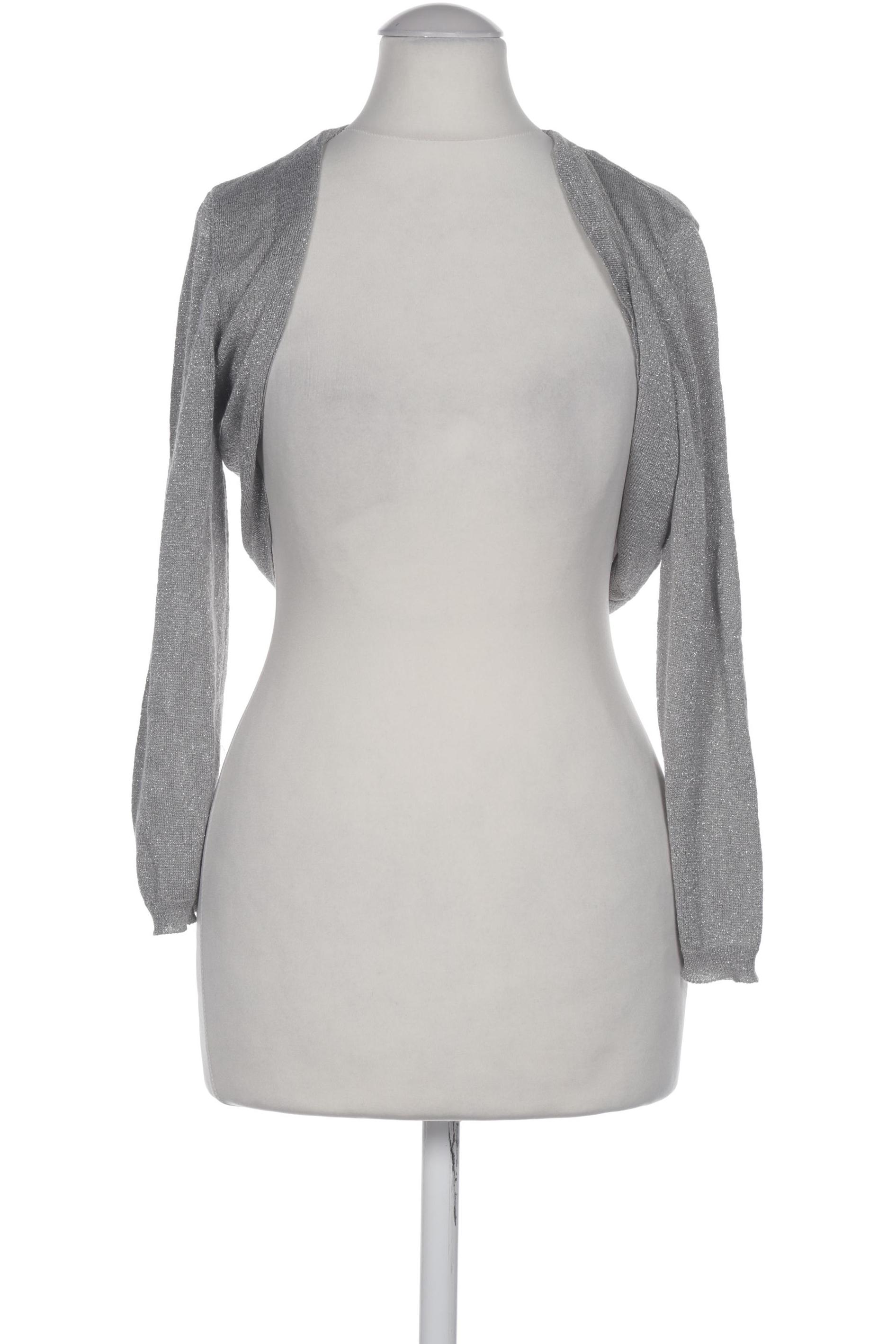 

Marie Lund Damen Strickjacke, silber, Gr. 34