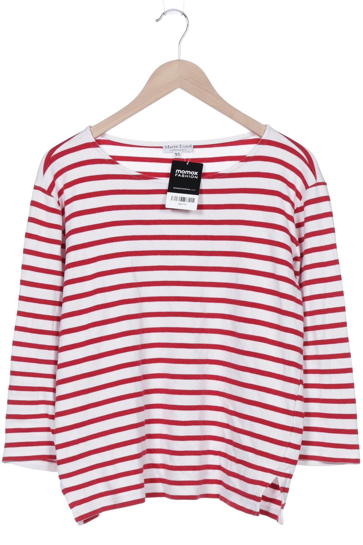

Marie Lund Damen Langarmshirt, weiß, Gr. 44