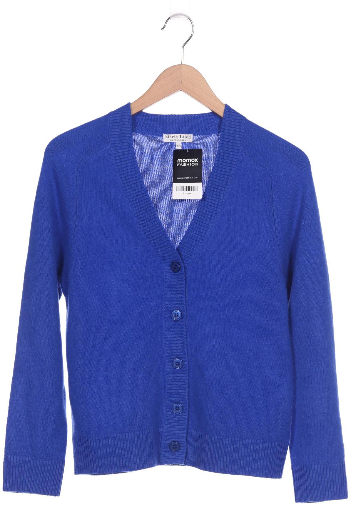 

Marie Lund Damen Strickjacke, blau, Gr. 34