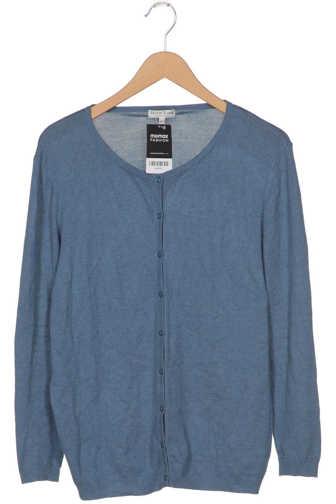 

Marie Lund Damen Strickjacke, blau, Gr. 44