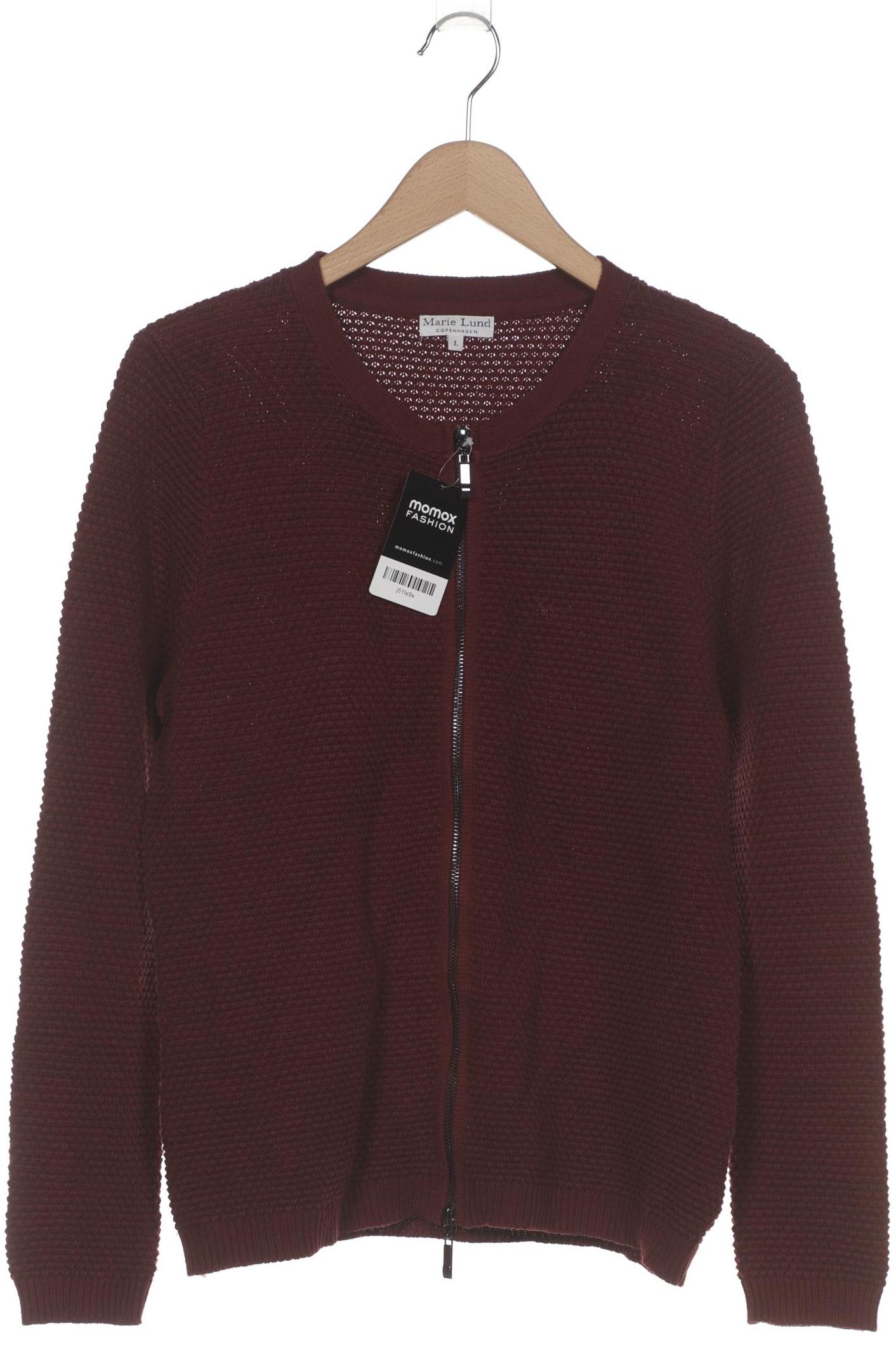

Marie Lund Damen Strickjacke, bordeaux, Gr. 42