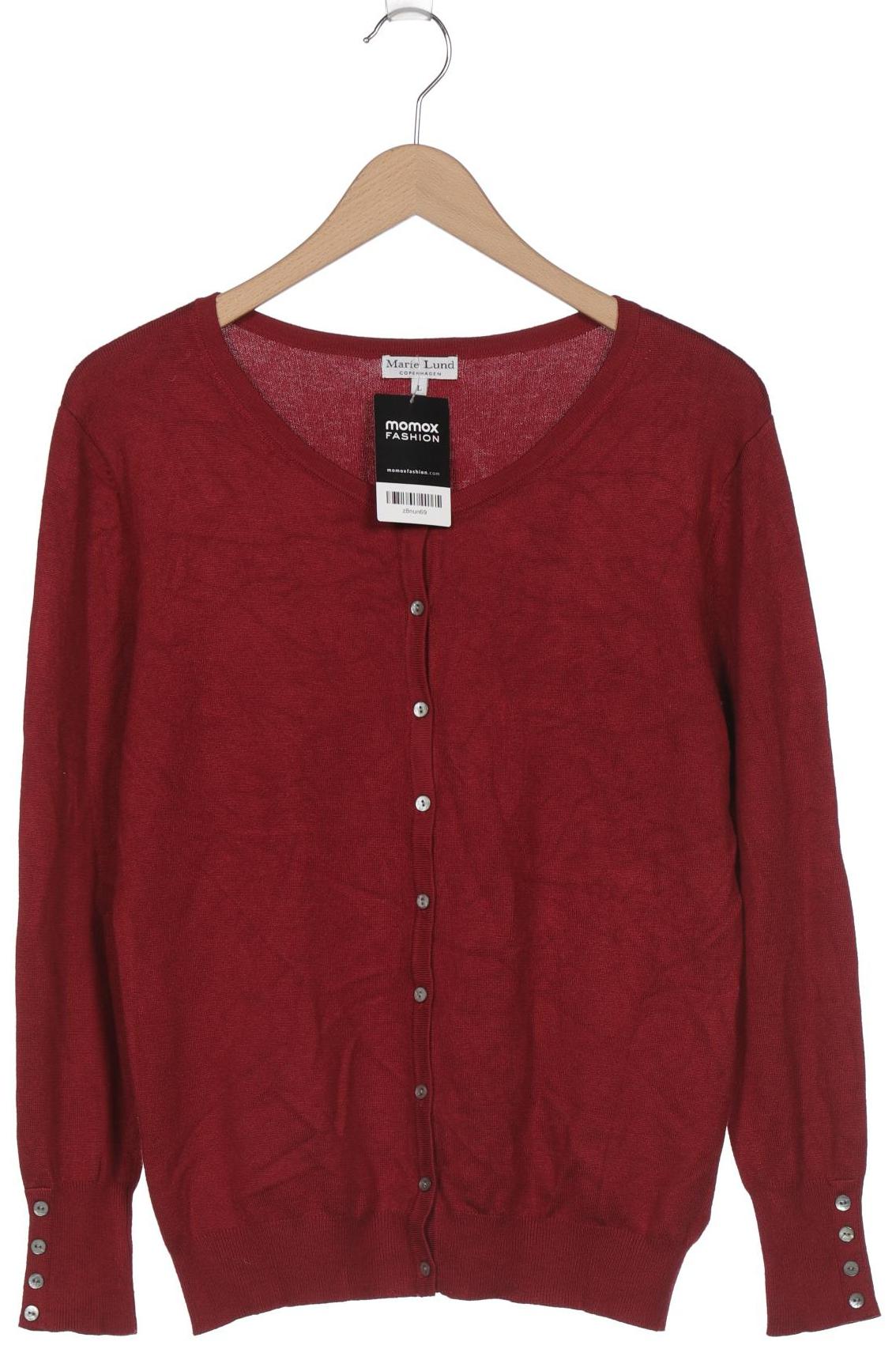 

Marie Lund Damen Strickjacke, bordeaux