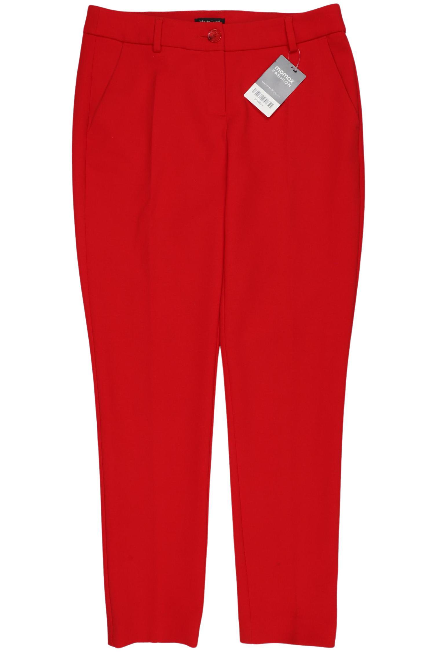 

Marie Lund Damen Stoffhose, rot, Gr. 34