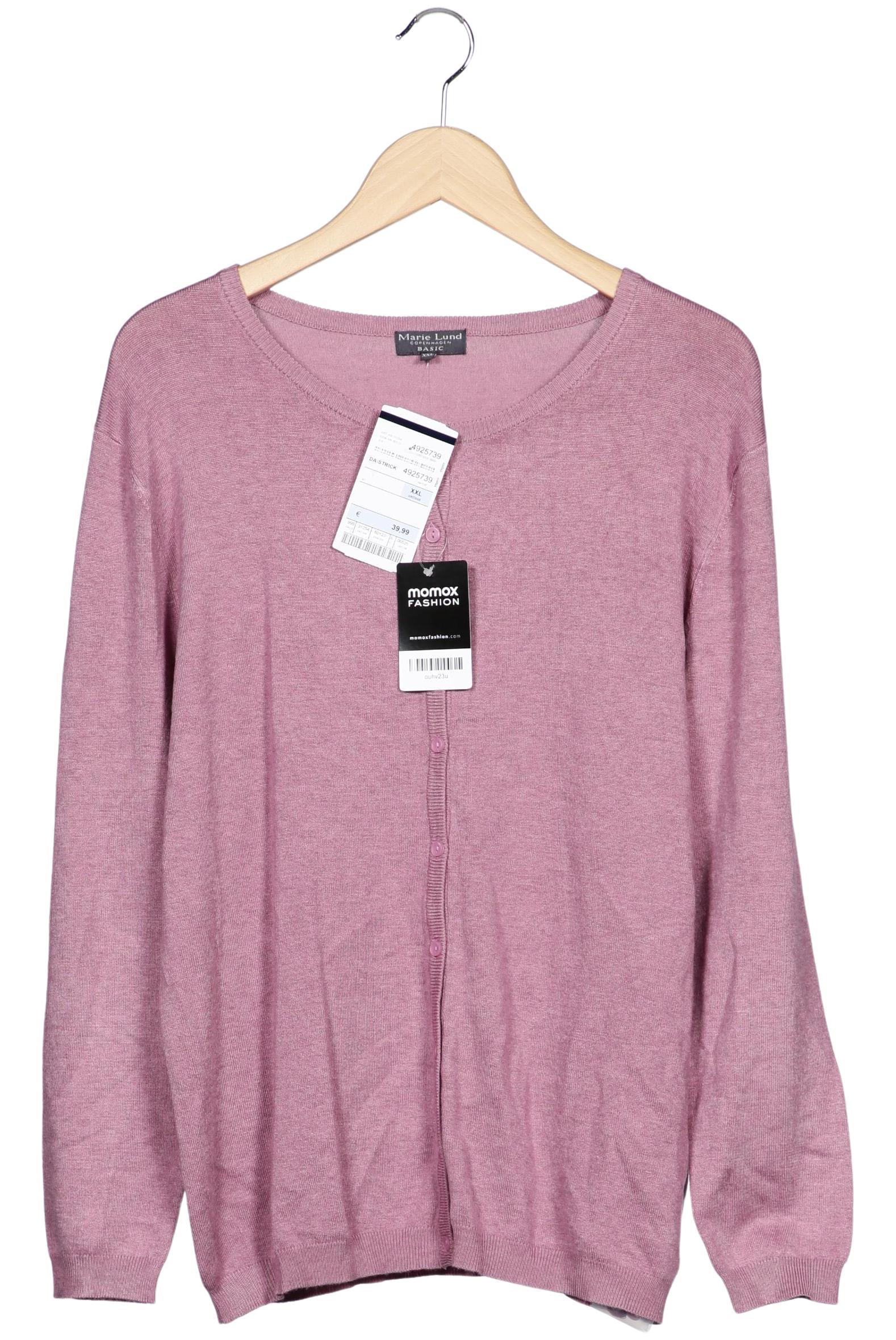 

Marie Lund Damen Strickjacke, pink, Gr. 46