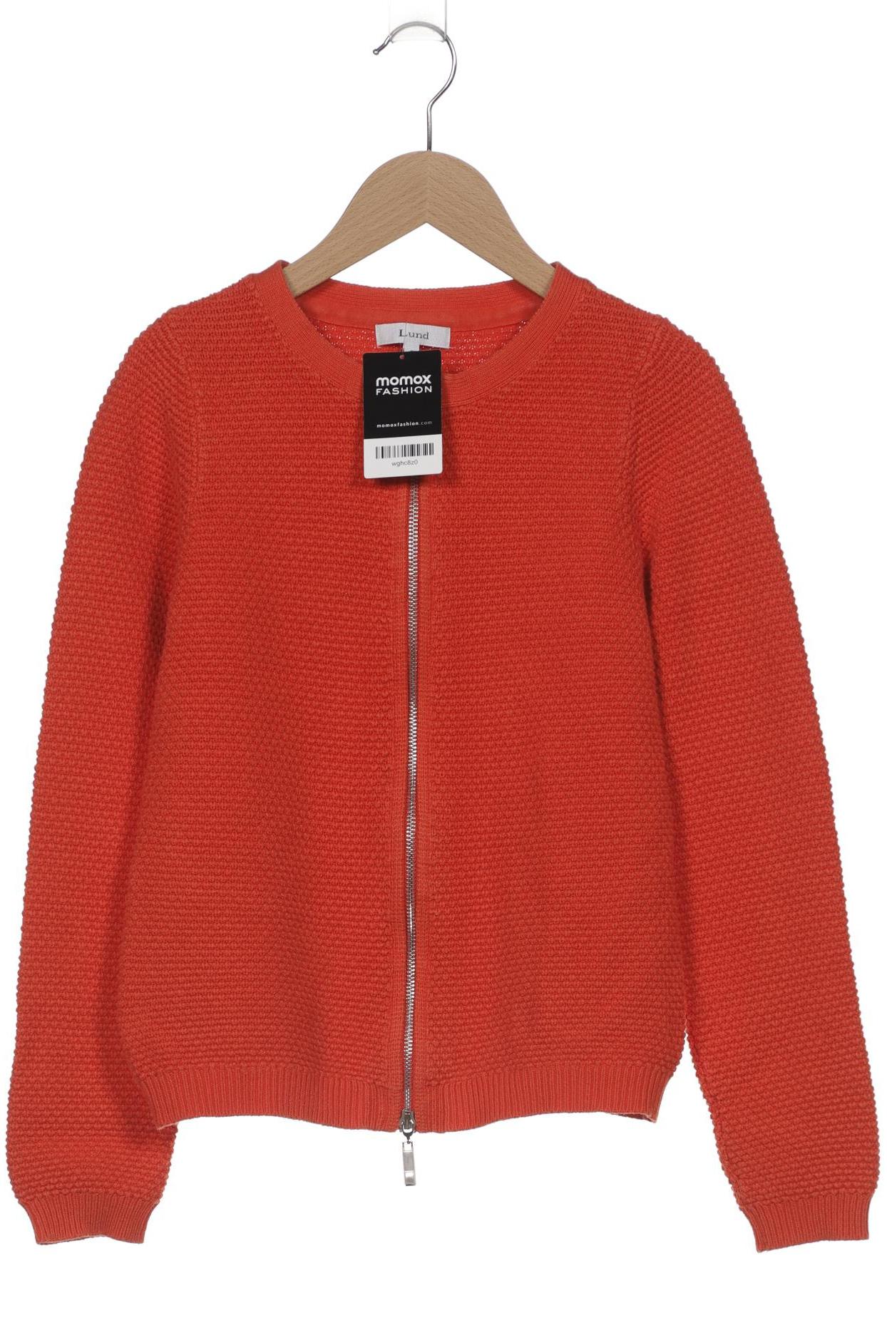 

Marie Lund Damen Strickjacke, orange, Gr. 36