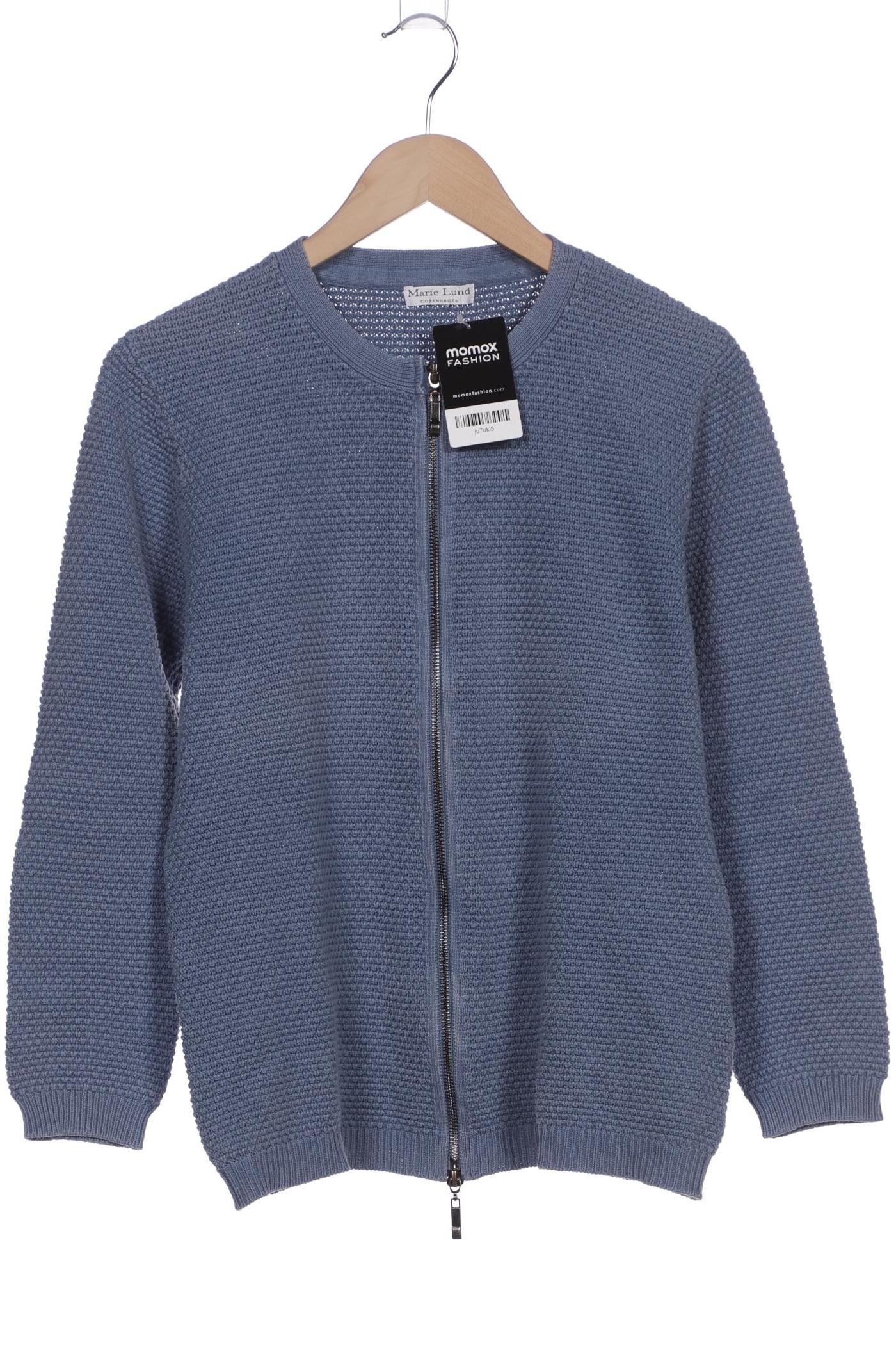 

Marie Lund Damen Strickjacke, blau, Gr. 42