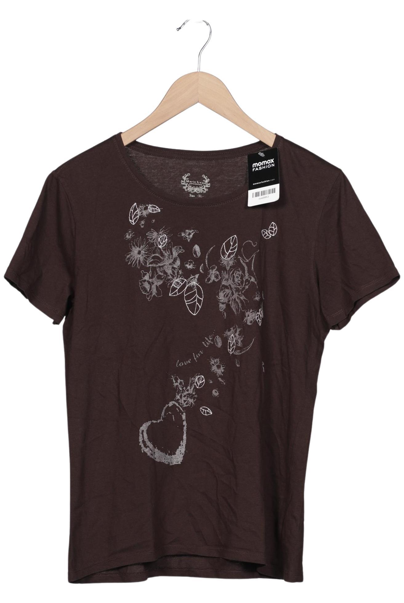 

Marie Lund Damen T-Shirt, braun, Gr. 44