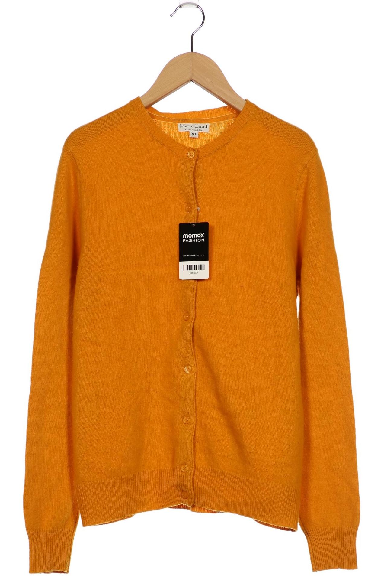 

Marie Lund Damen Strickjacke, orange, Gr. 44