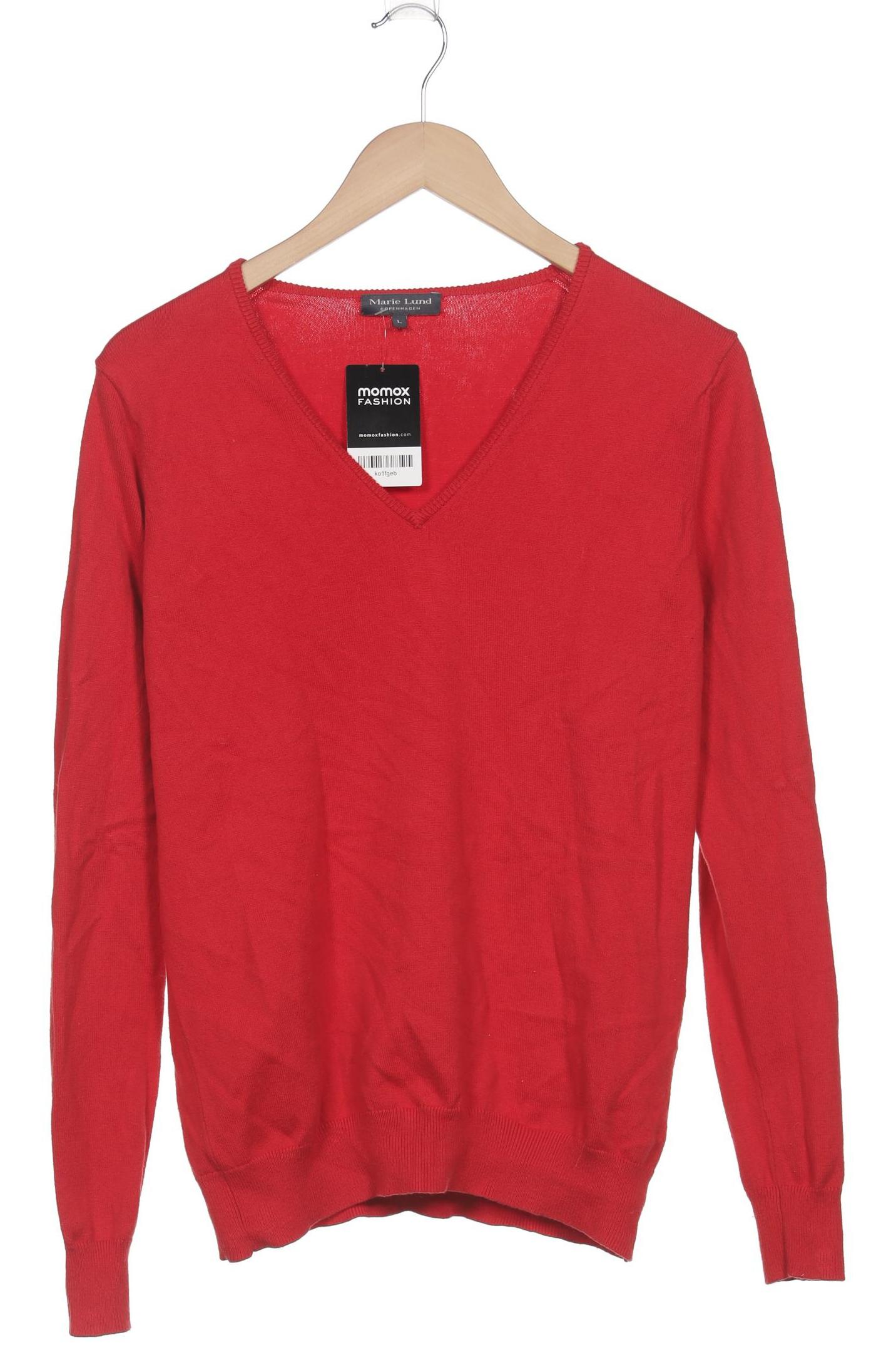 

Marie Lund Damen Pullover, rot, Gr. 42