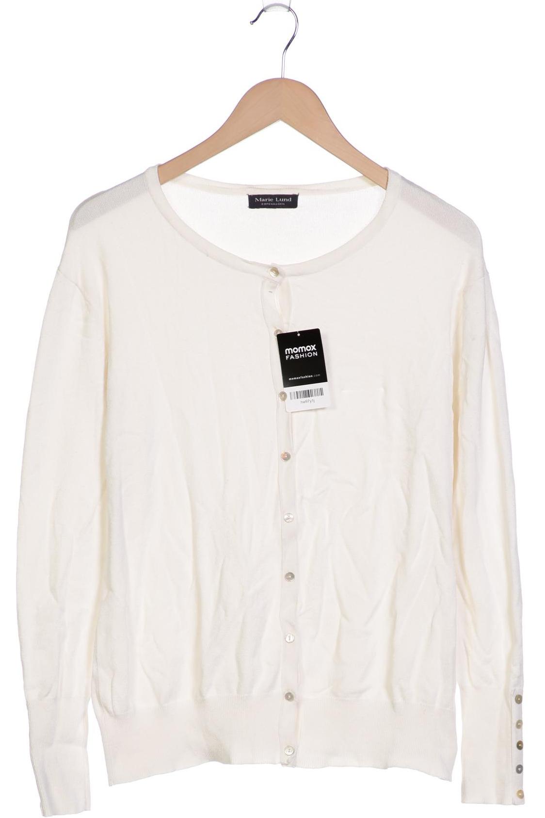 

Marie Lund Damen Strickjacke, weiß, Gr. 44