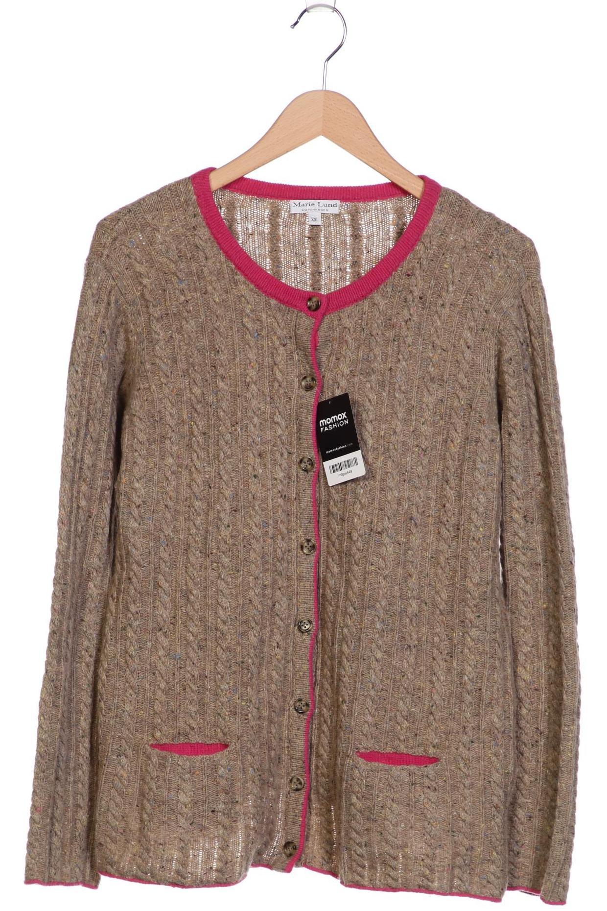 

Marie Lund Damen Strickjacke, braun, Gr. 46