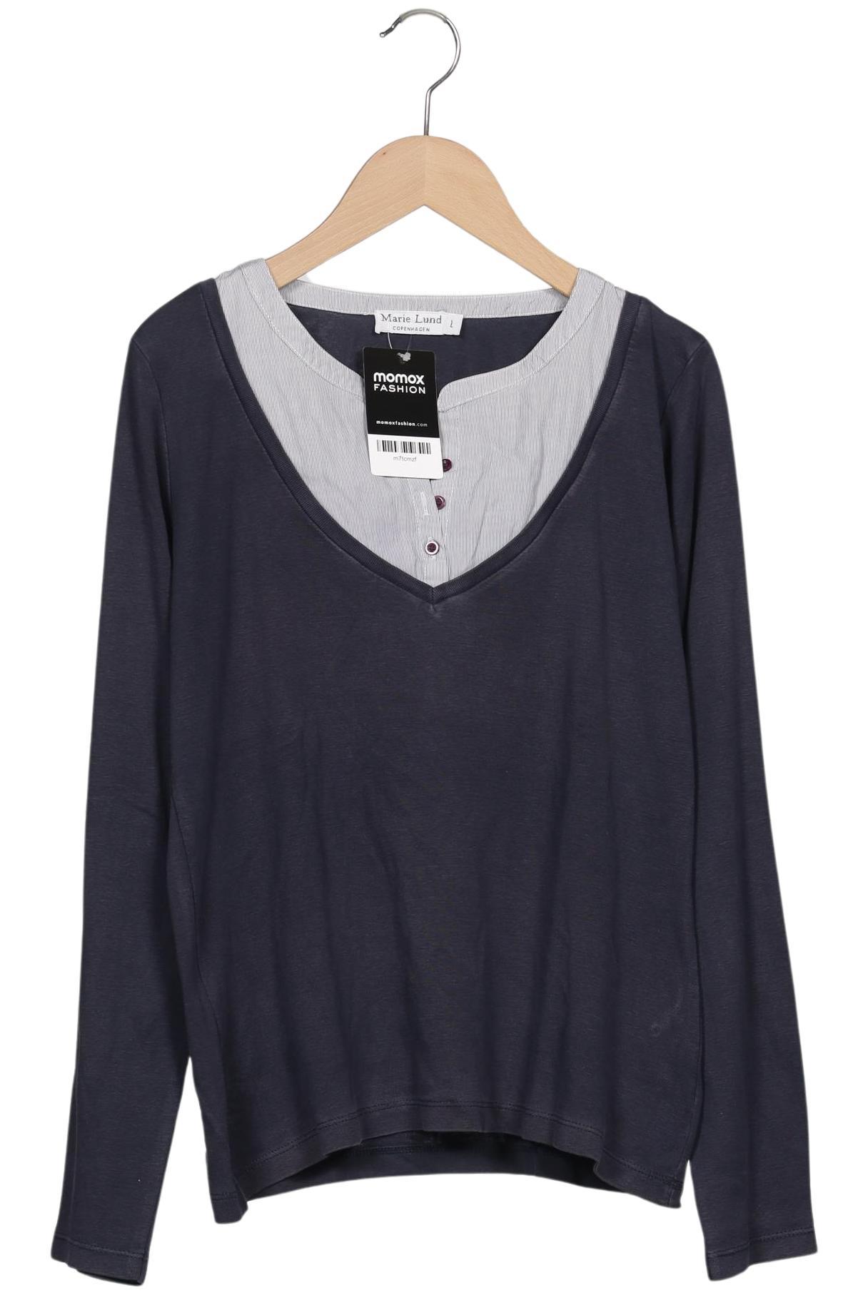 

Marie Lund Damen Langarmshirt, marineblau, Gr. 42