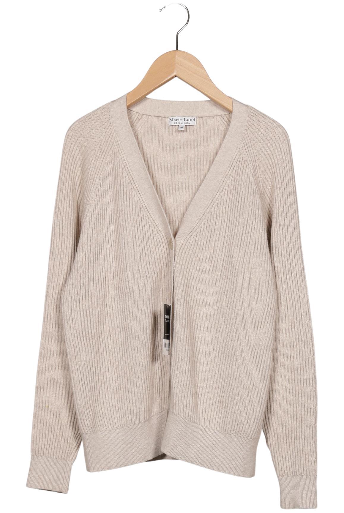 

Marie Lund Damen Strickjacke, beige, Gr. 38
