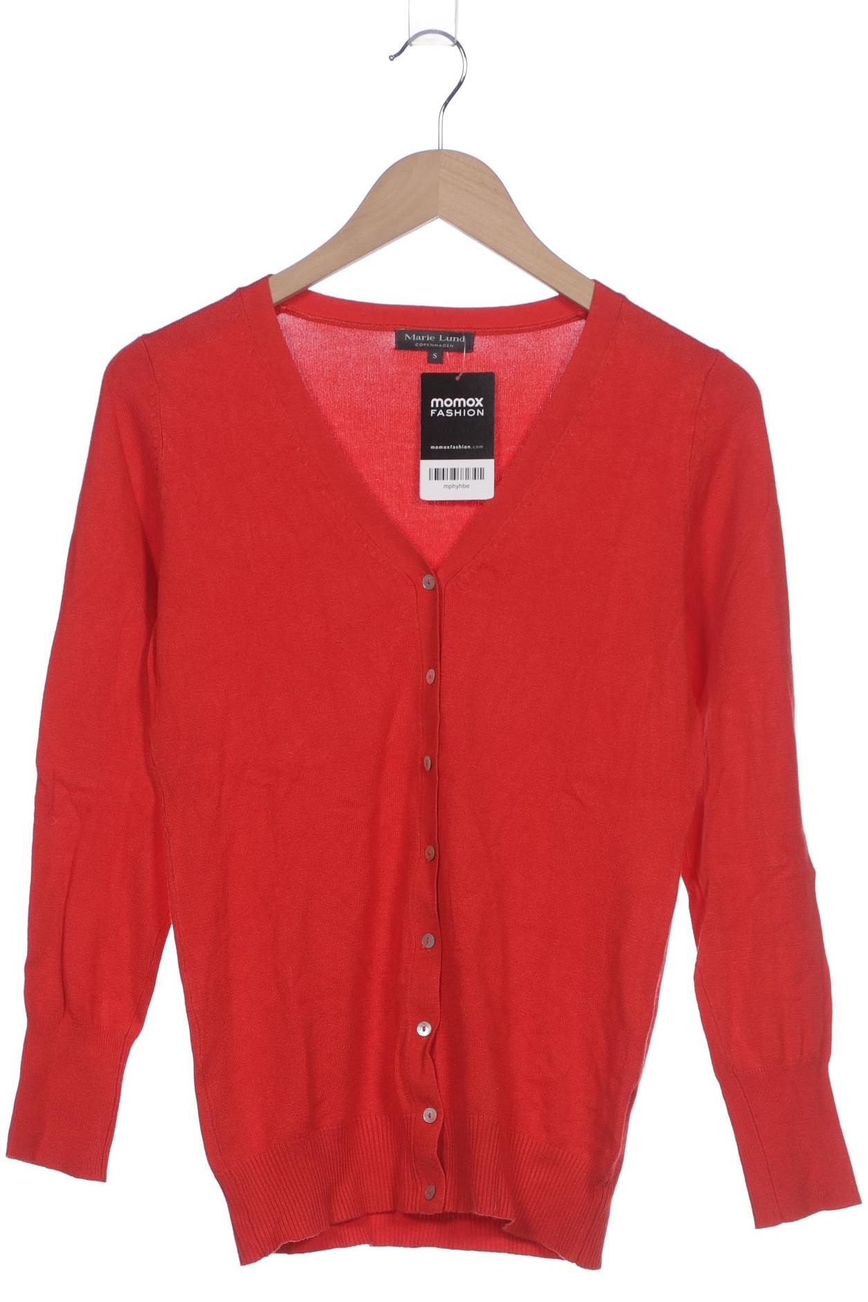 

Marie Lund Damen Strickjacke, rot, Gr. 36