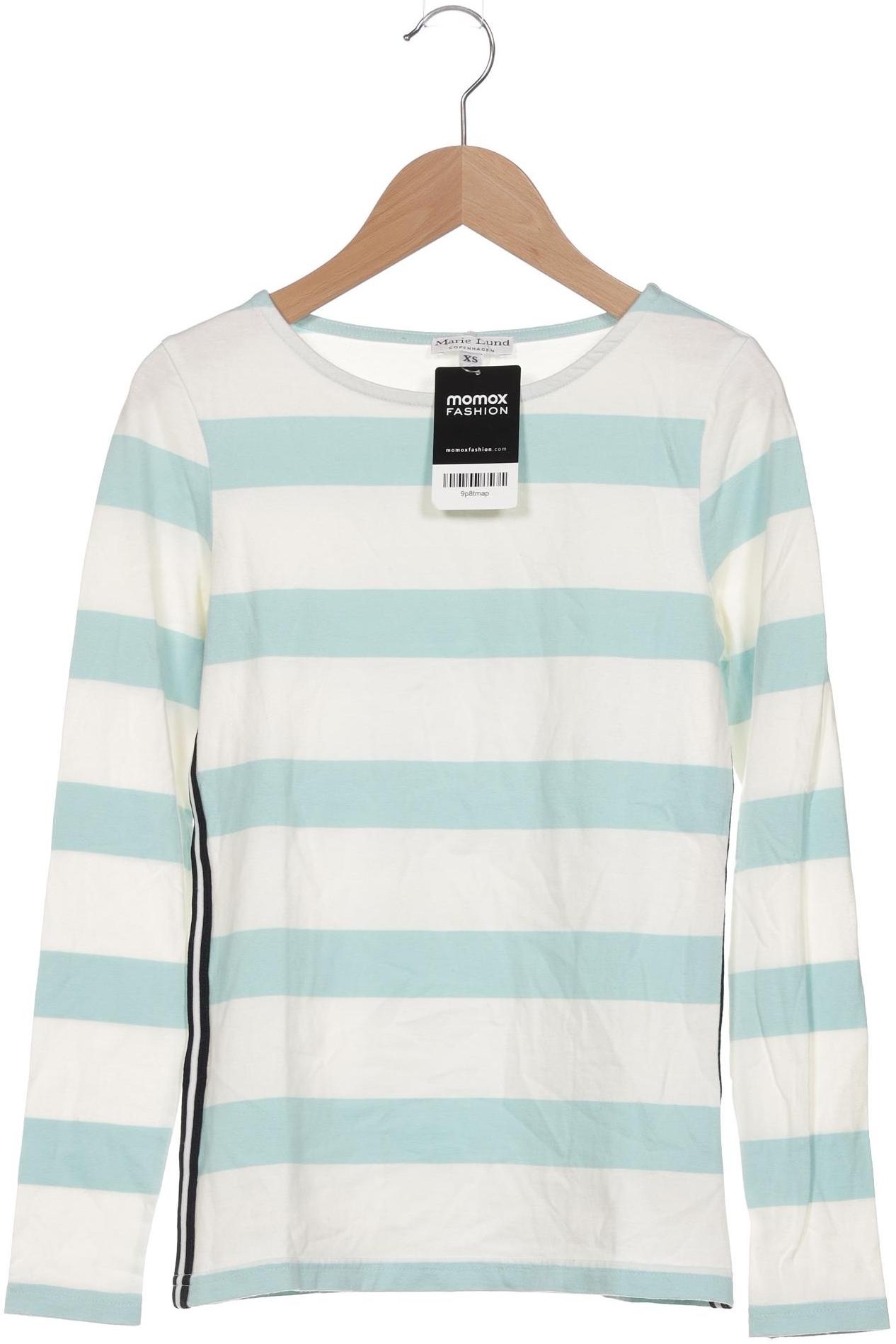 

Marie Lund Damen Langarmshirt, weiß, Gr. 34