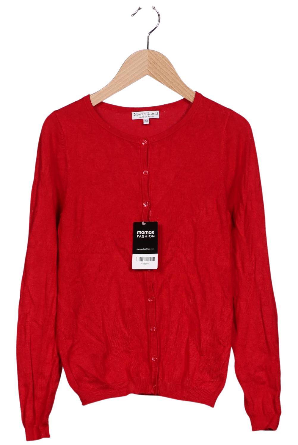 

Marie Lund Damen Strickjacke, rot, Gr. 34