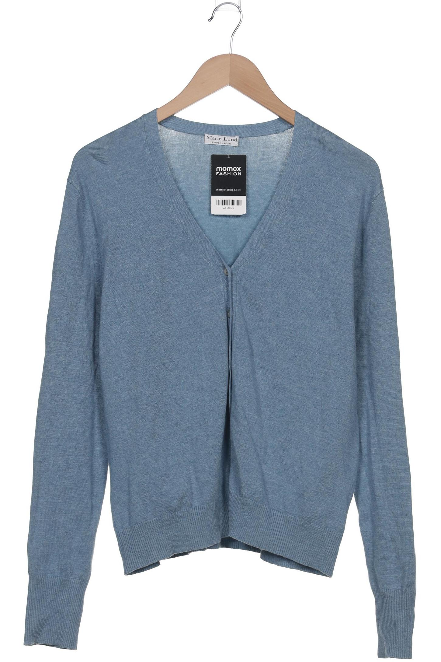 

Marie Lund Damen Strickjacke, blau, Gr. 46