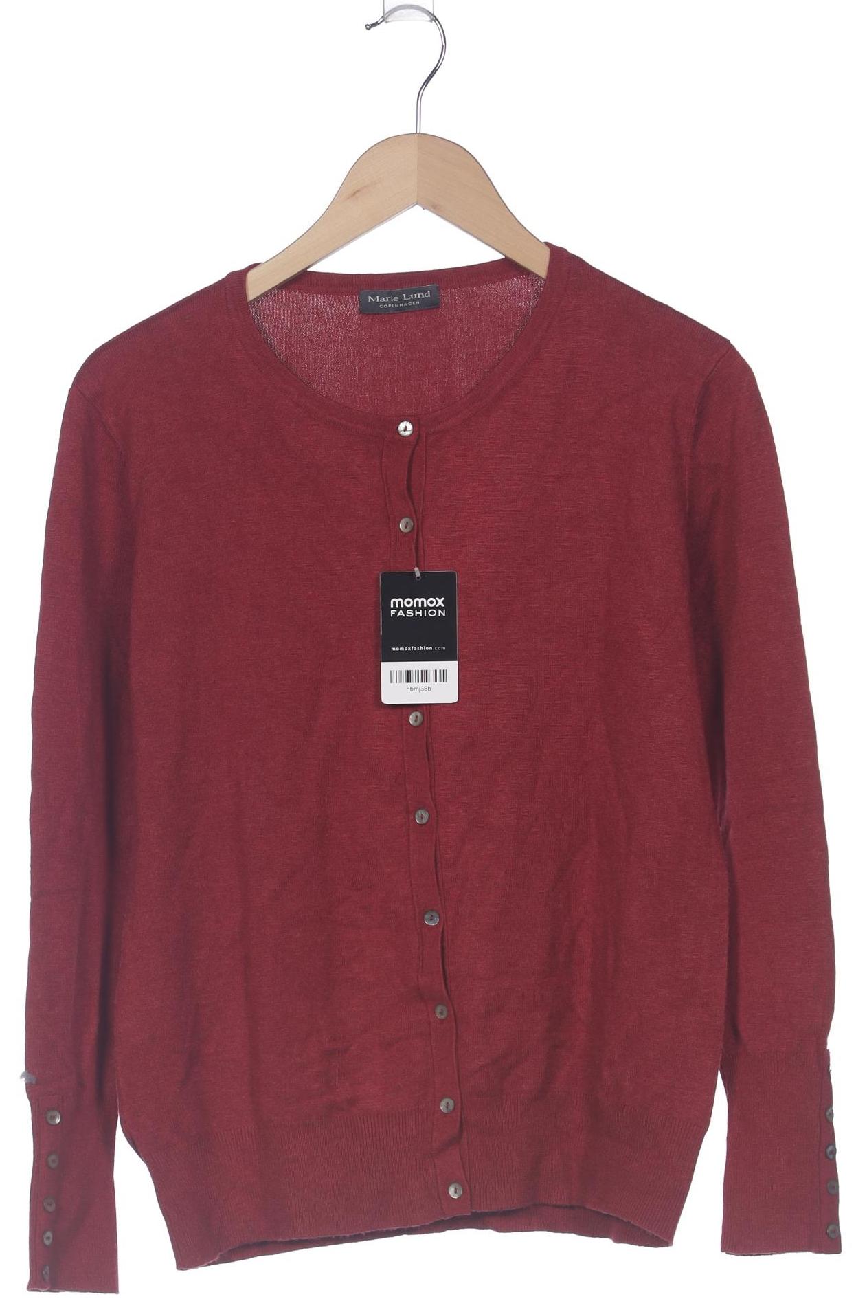 

Marie Lund Damen Strickjacke, rot, Gr. 42