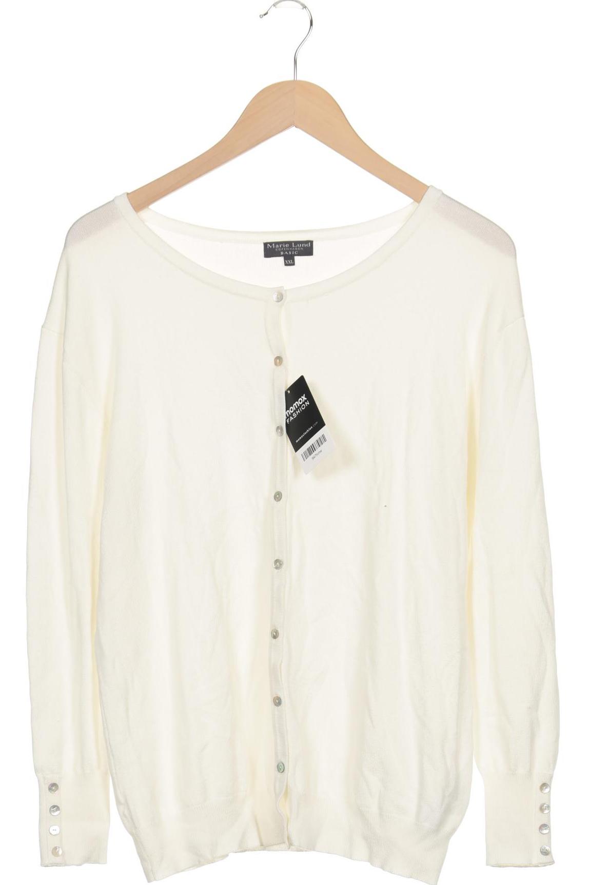 

Marie Lund Damen Strickjacke, weiß, Gr. 46
