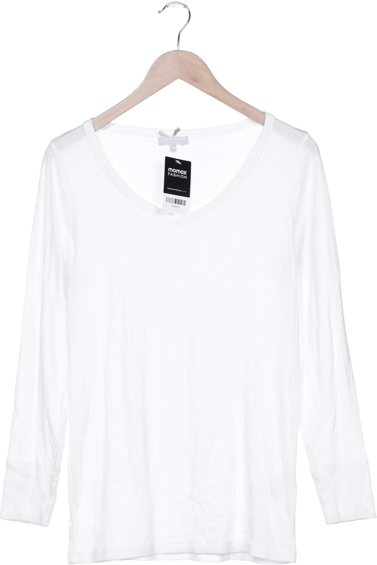 

Marie Lund Damen Langarmshirt, weiß, Gr. 46