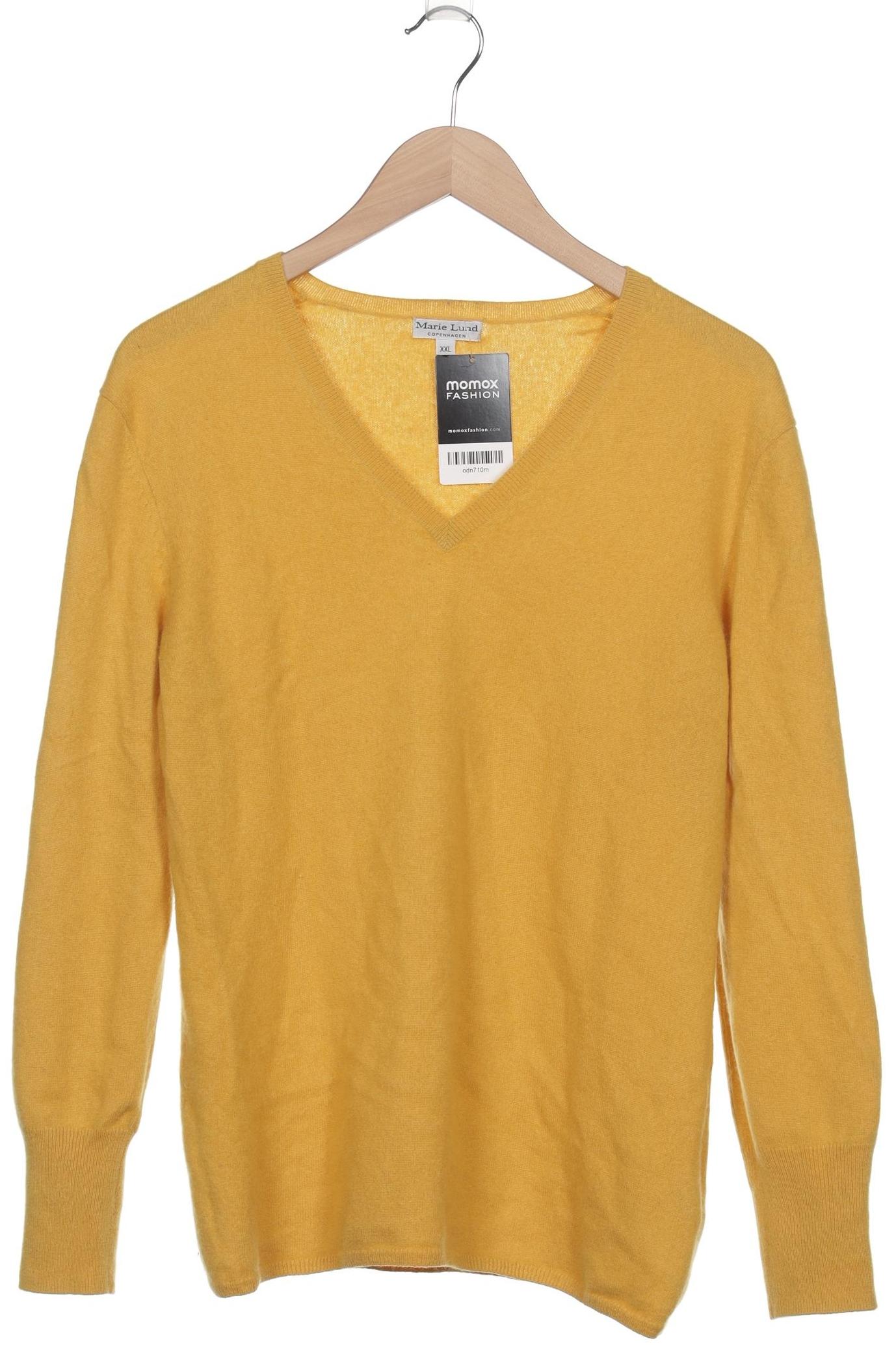 

Marie Lund Damen Pullover, gelb, Gr. 46