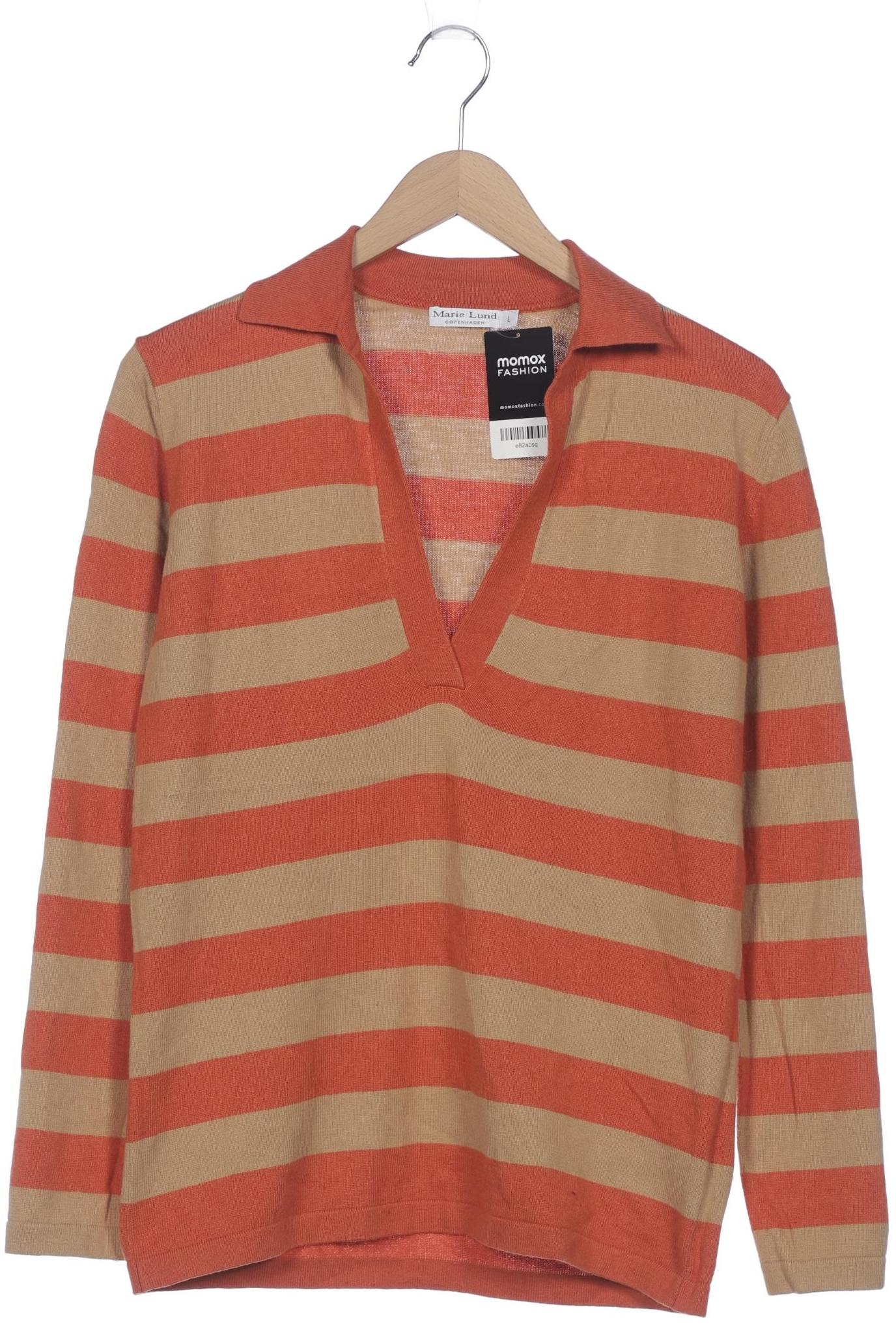 

Marie Lund Damen Pullover, orange, Gr. 42