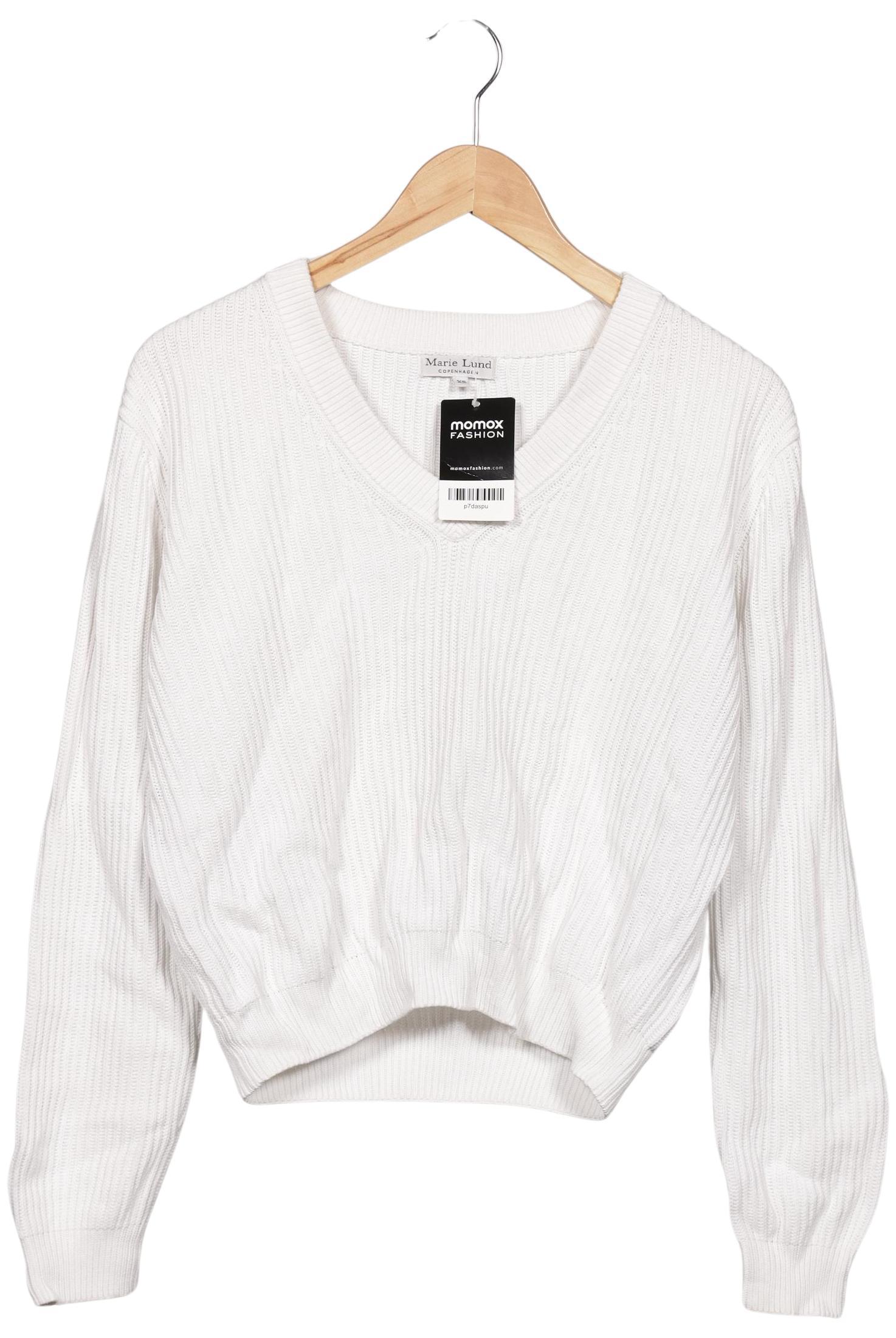 

Marie Lund Damen Pullover, weiß, Gr. 34
