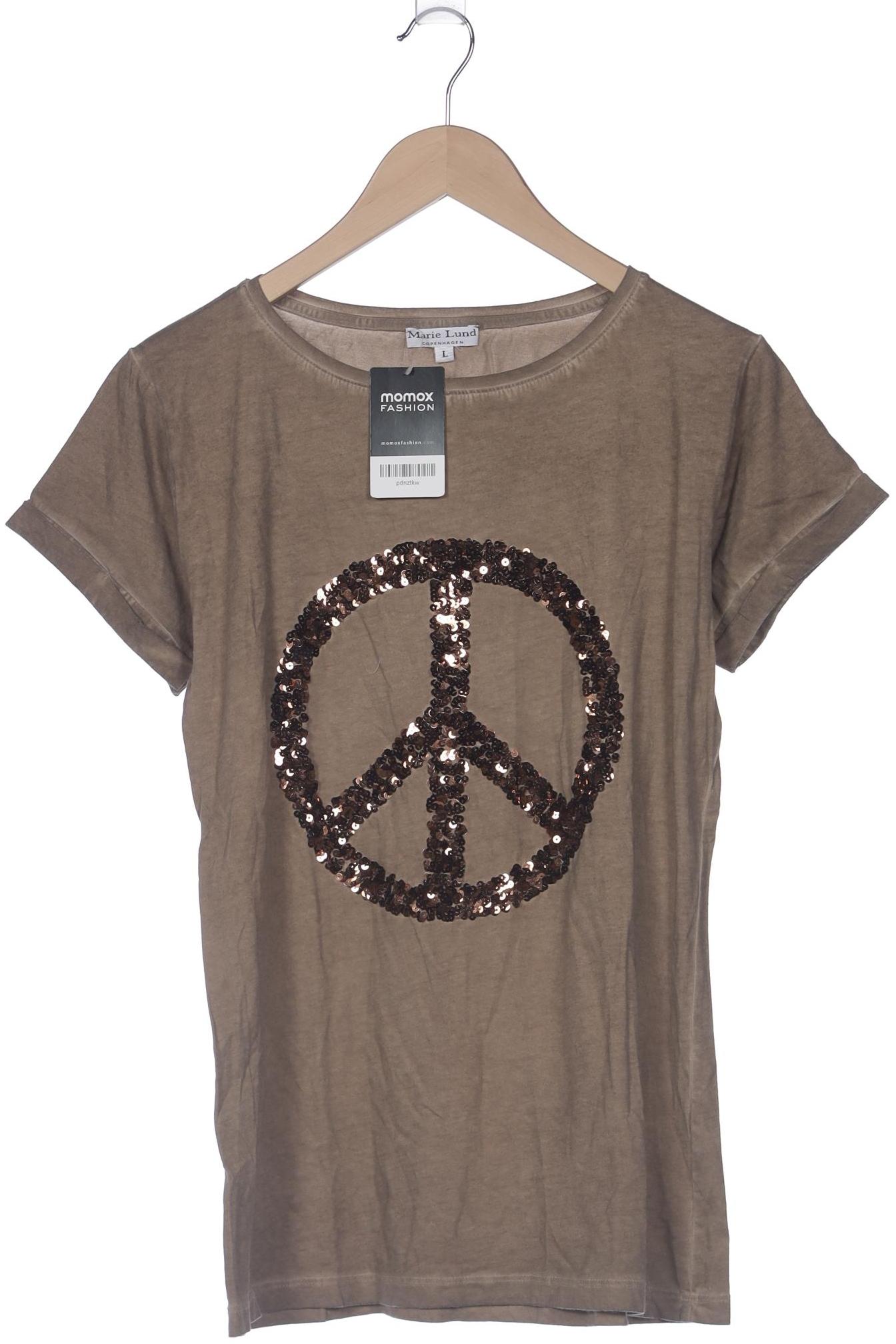 

Marie Lund Damen T-Shirt, braun, Gr. 42
