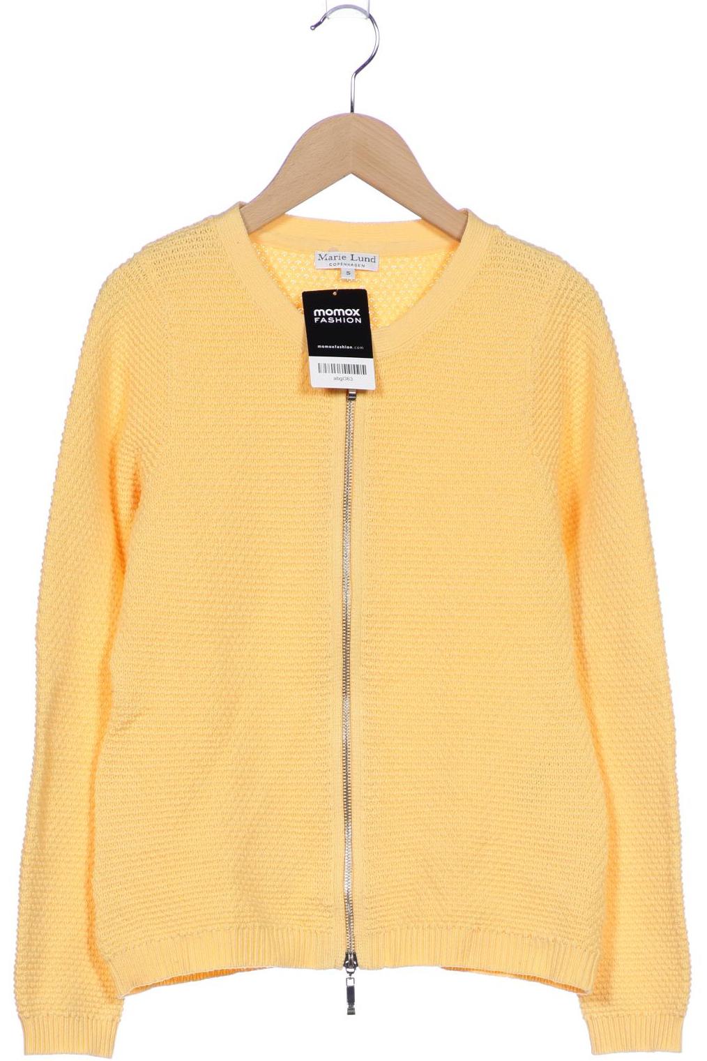 

Marie Lund Damen Strickjacke, gelb, Gr. 36