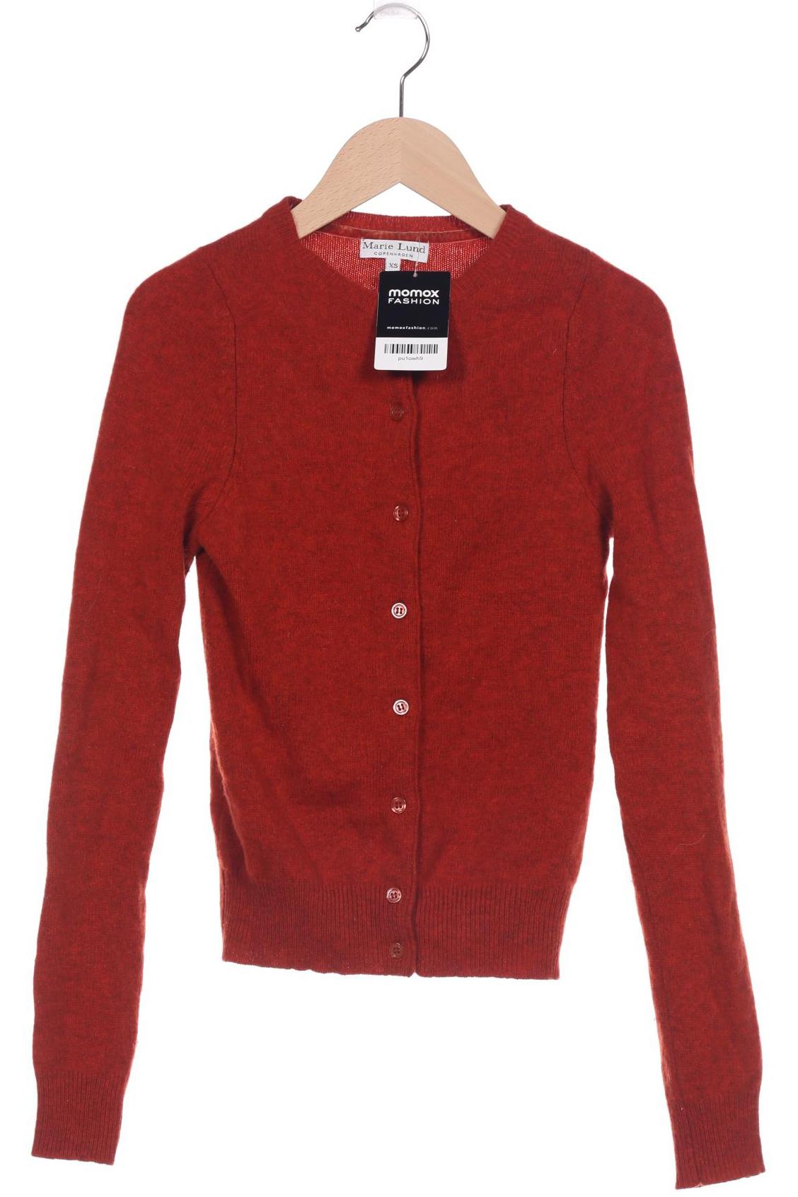 

Marie Lund Damen Strickjacke, orange, Gr. 36